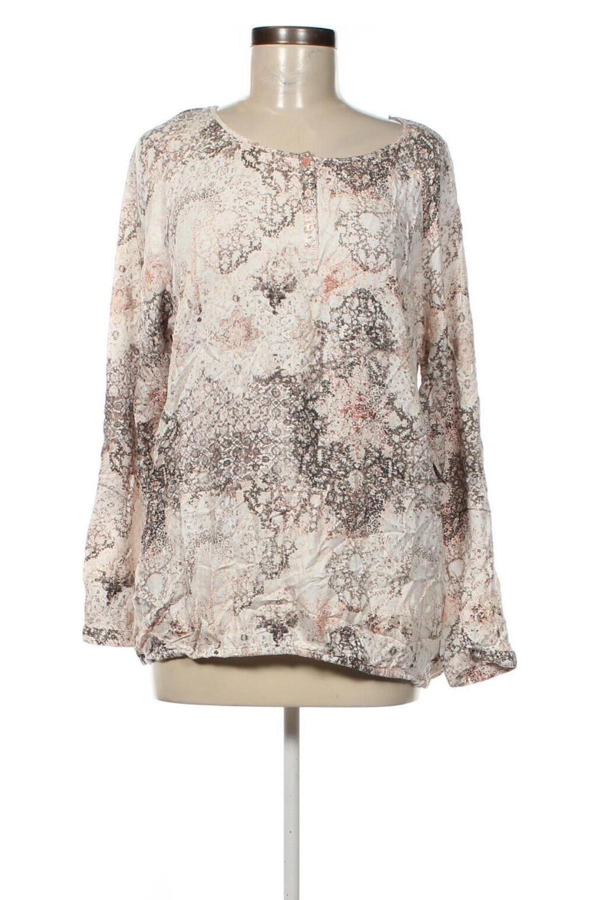 Γυναικεία μπλούζα Comma,, Μέγεθος XL, Χρώμα Πολύχρωμο, Τιμή 16,33 €