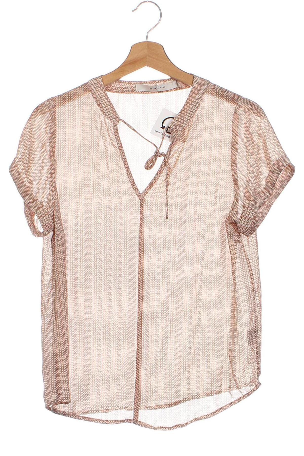 Γυναικεία μπλούζα Costa Mani, Μέγεθος XS, Χρώμα Πολύχρωμο, Τιμή 10,43 €