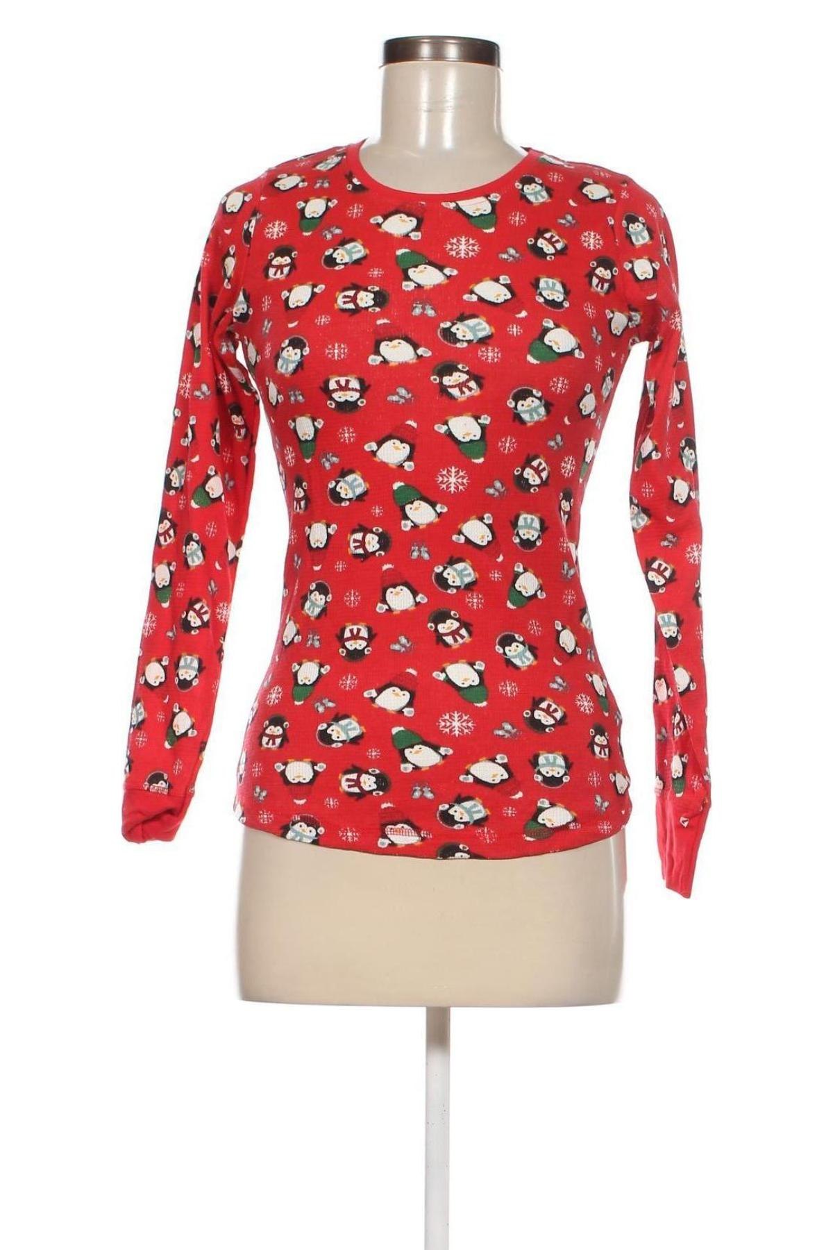 Дамска блуза Cubus, Размер XS, Цвят Червен, Цена 8,55 лв.