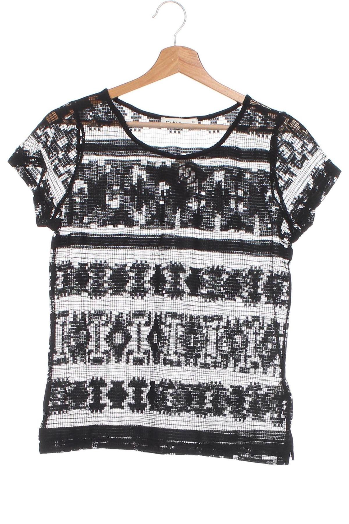 Γυναικεία μπλούζα Cubus, Μέγεθος XS, Χρώμα Μαύρο, Τιμή 5,77 €