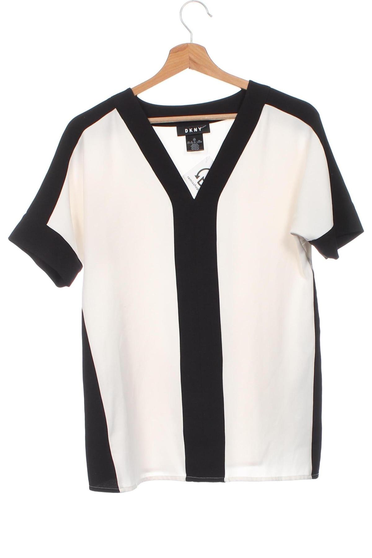 Γυναικεία μπλούζα DKNY, Μέγεθος XXS, Χρώμα Λευκό, Τιμή 27,74 €