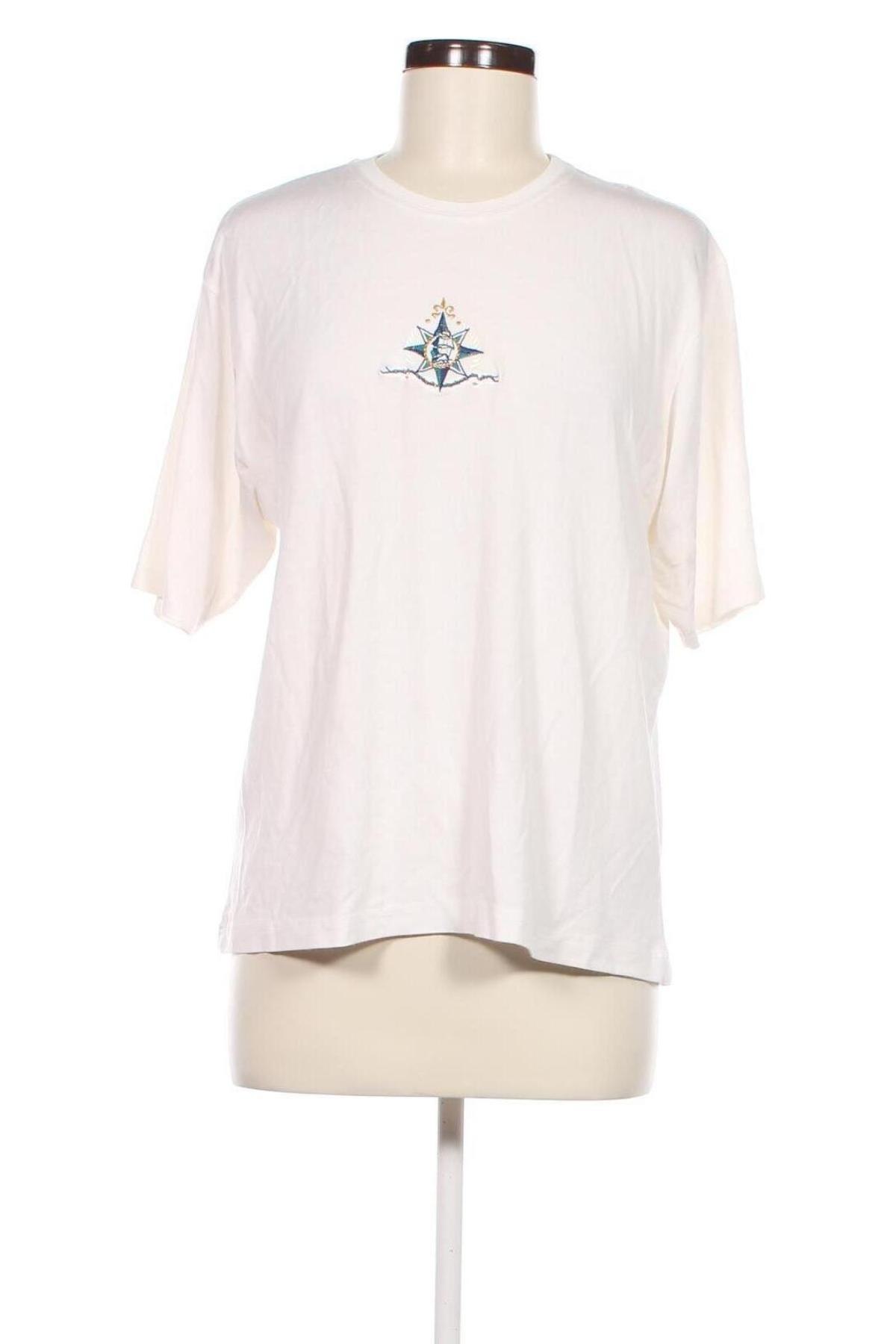 Damen Shirt Delmod, Größe M, Farbe Ecru, Preis € 5,87