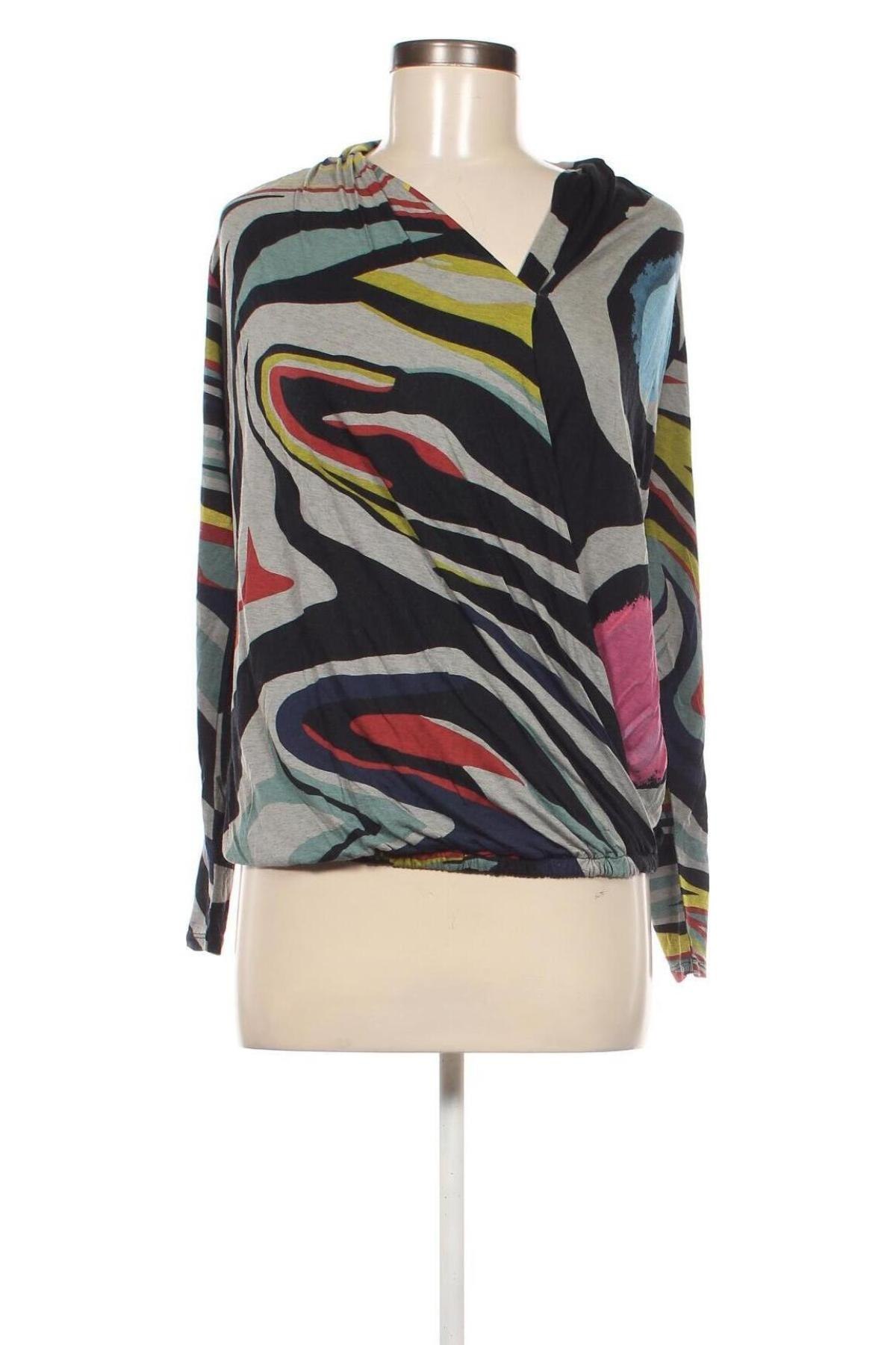 Γυναικεία μπλούζα Desigual by Christian Lacroix, Μέγεθος S, Χρώμα Πολύχρωμο, Τιμή 28,00 €
