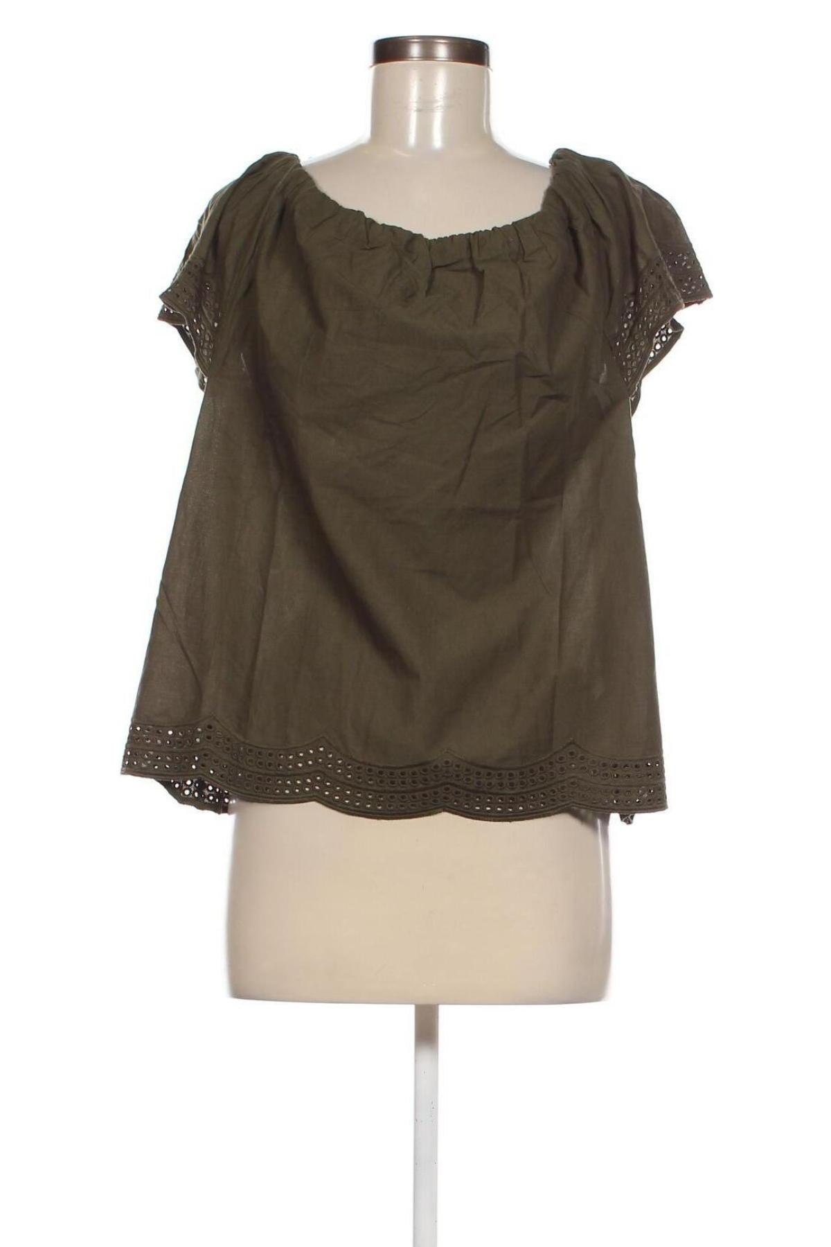 Дамска блуза Dorothy Perkins, Размер L, Цвят Зелен, Цена 62,00 лв.