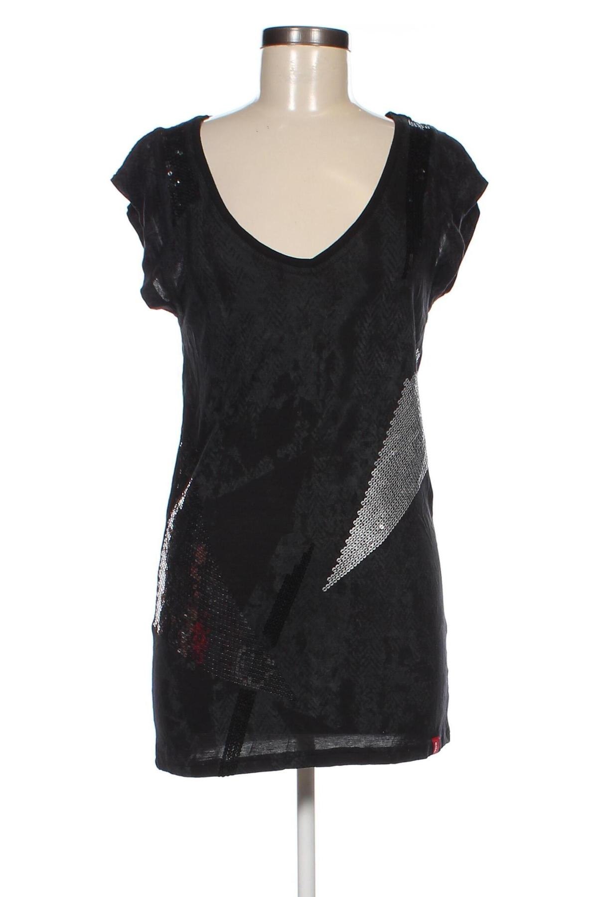 Damen Shirt Edc By Esprit, Größe S, Farbe Schwarz, Preis 15,85 €