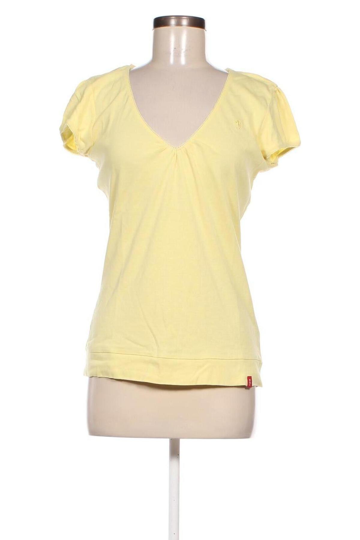 Damen Shirt Edc By Esprit, Größe XL, Farbe Gelb, Preis 10,20 €