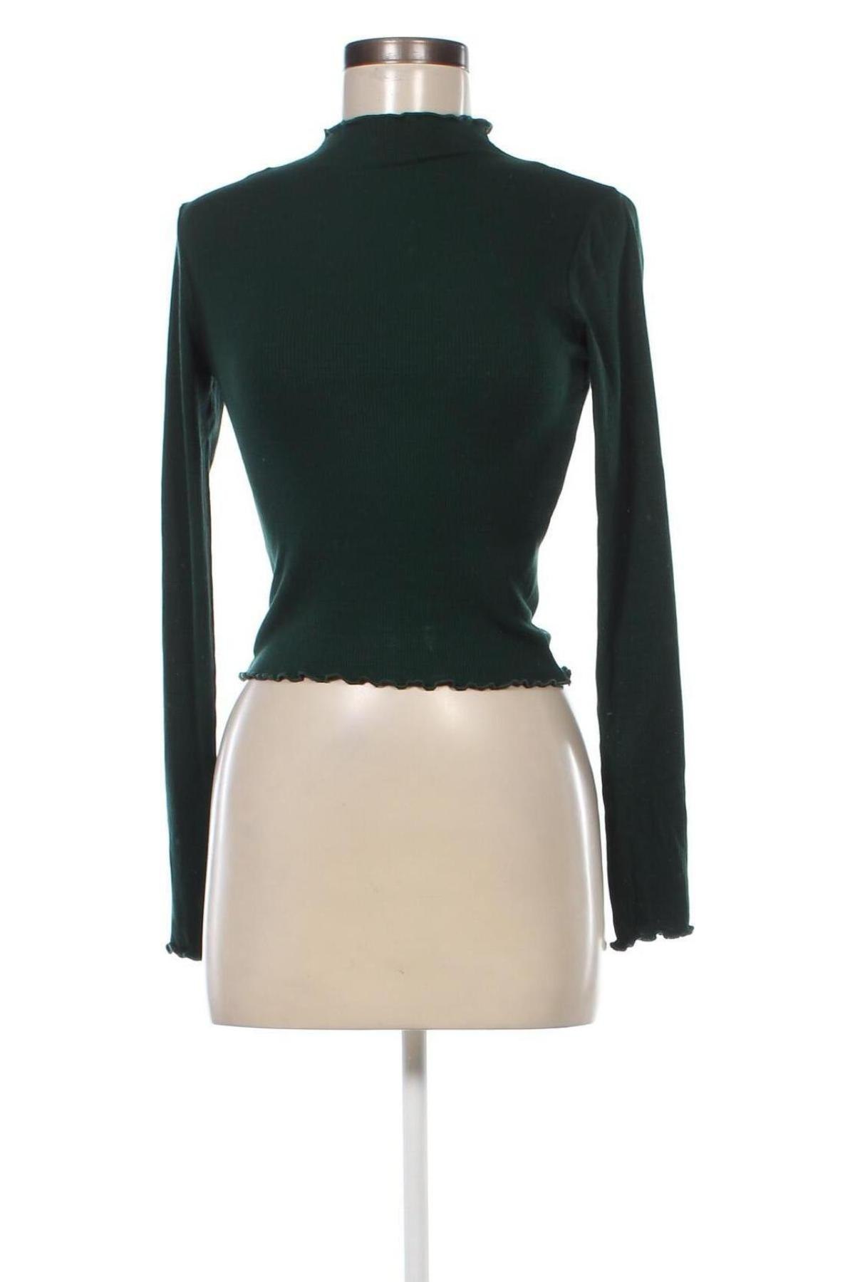 Γυναικεία μπλούζα Edited, Μέγεθος XS, Χρώμα Πράσινο, Τιμή 19,85 €