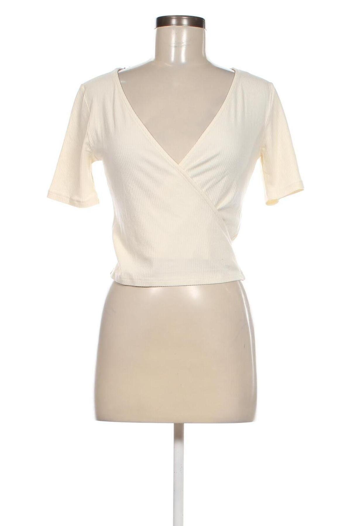 Γυναικεία μπλούζα Edited, Μέγεθος M, Χρώμα Εκρού, Τιμή 15,88 €