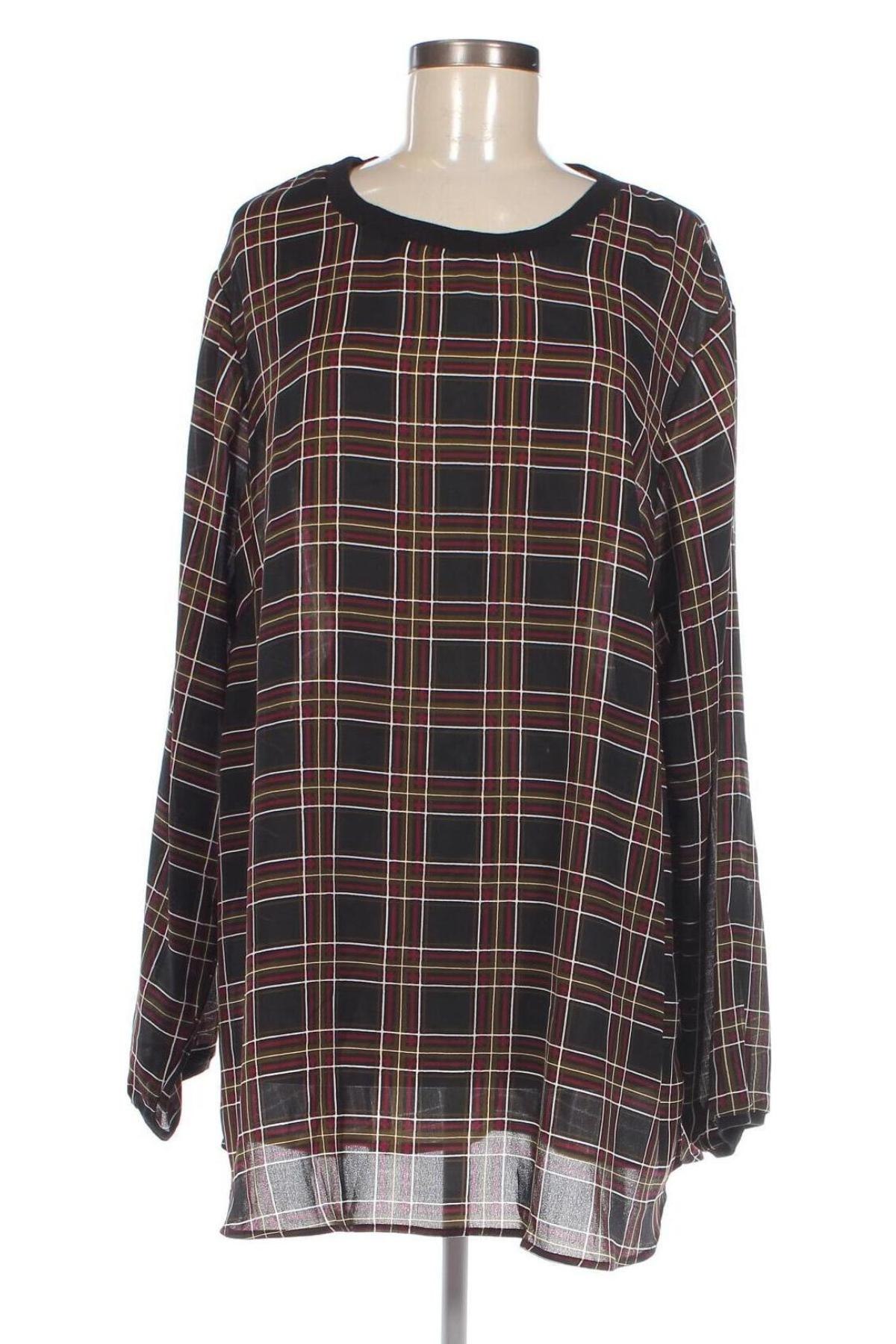 Γυναικεία μπλούζα Ellos, Μέγεθος 4XL, Χρώμα Πολύχρωμο, Τιμή 13,27 €