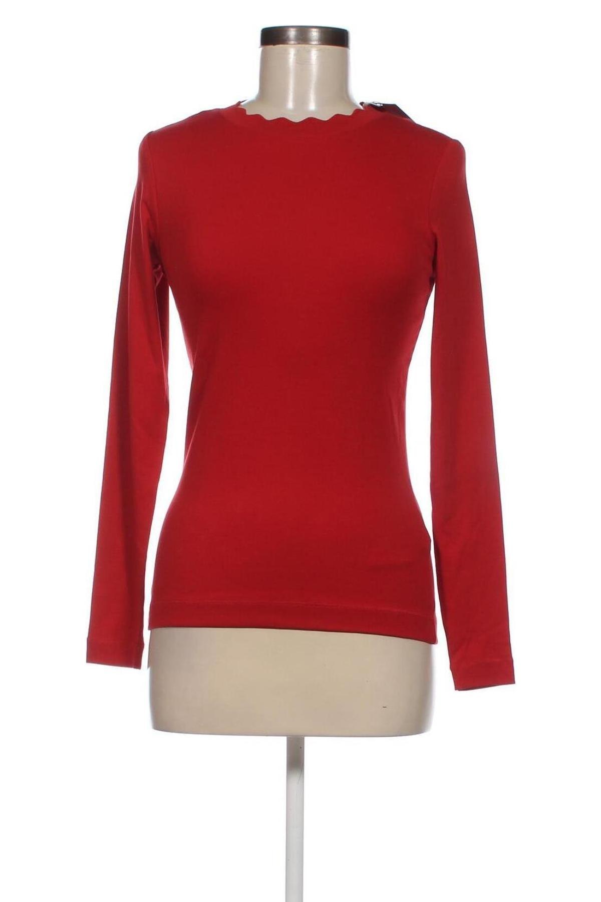 Дамска блуза Esprit, Размер XS, Цвят Червен, Цена 26,95 лв.
