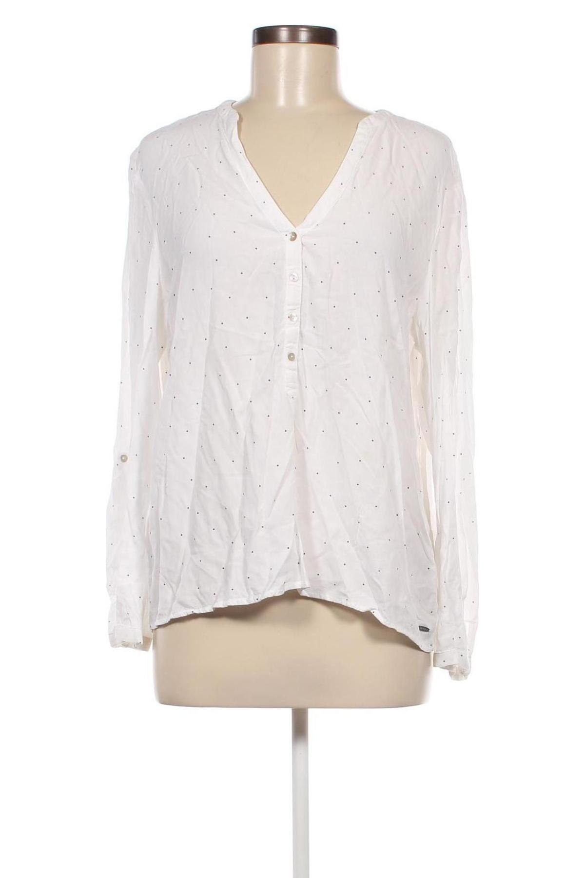 Γυναικεία μπλούζα Esprit, Μέγεθος L, Χρώμα Λευκό, Τιμή 10,96 €