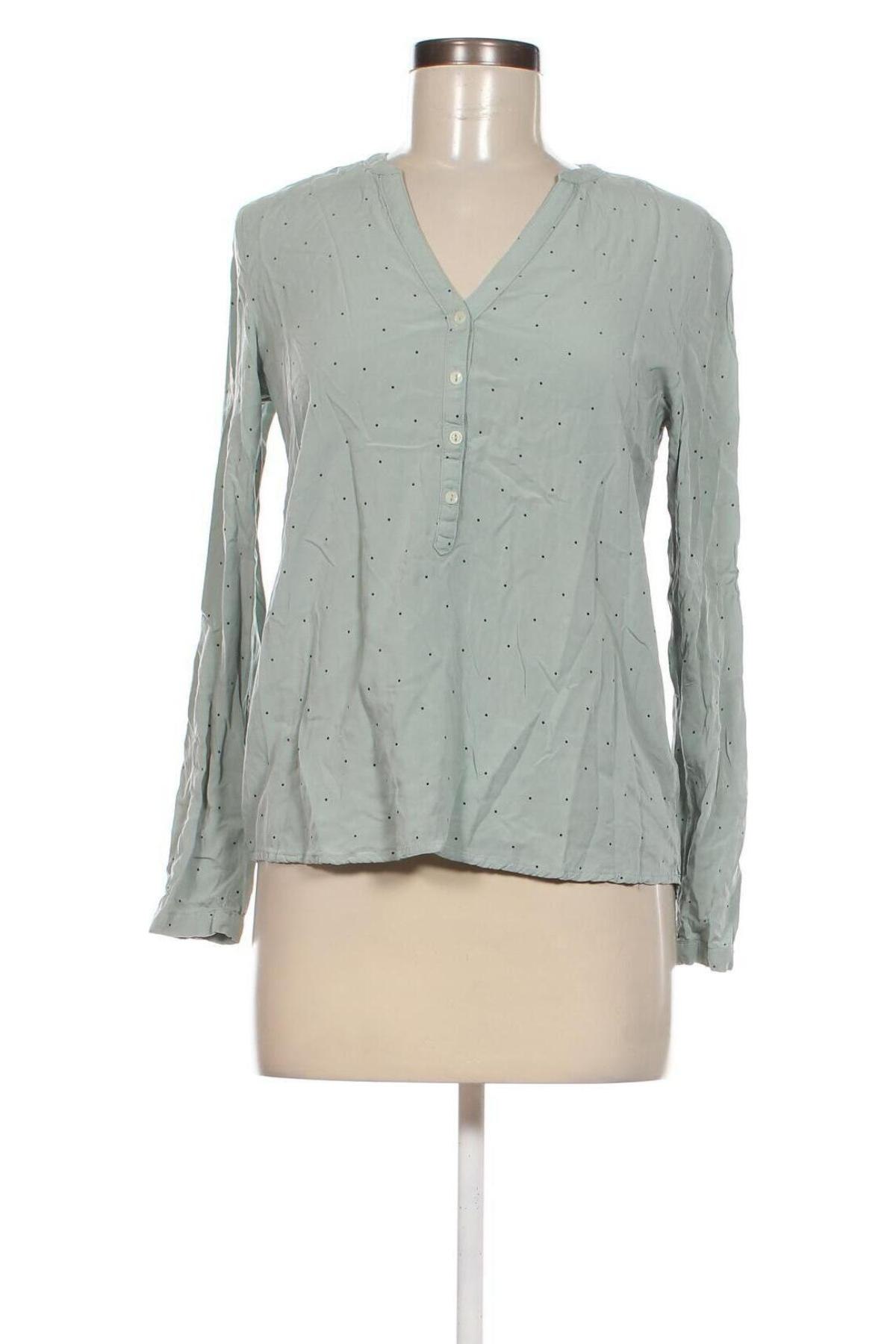 Γυναικεία μπλούζα Esprit, Μέγεθος XS, Χρώμα Πράσινο, Τιμή 10,52 €