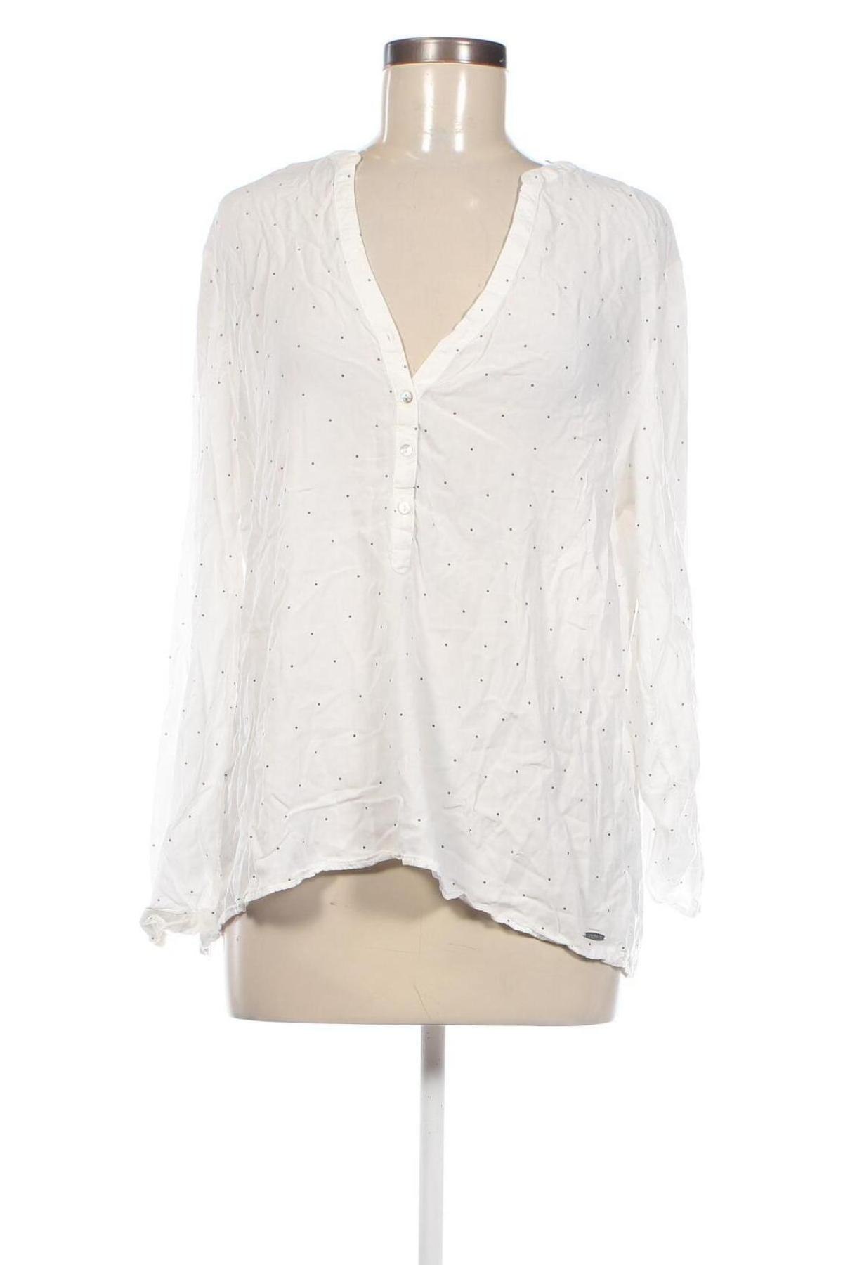Γυναικεία μπλούζα Esprit, Μέγεθος L, Χρώμα Λευκό, Τιμή 10,52 €