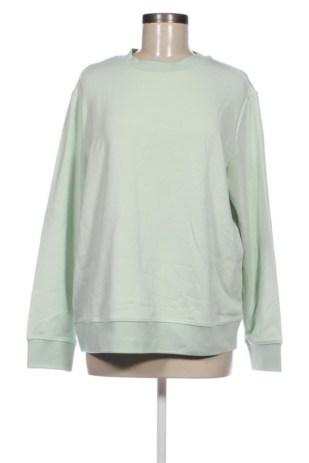 Дамска блуза Essentials by Tchibo, Размер XL, Цвят Зелен, Цена 11,40 лв.