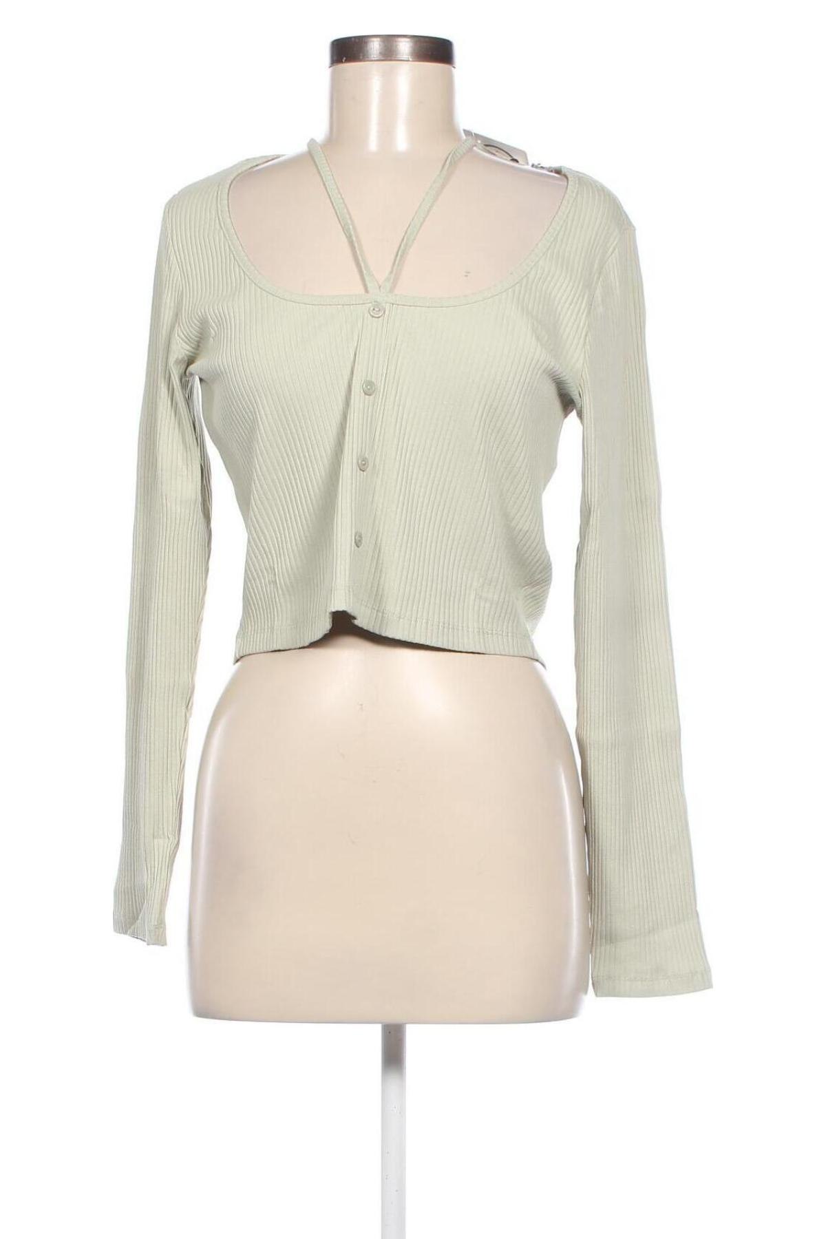 Γυναικεία μπλούζα Even&Odd, Μέγεθος XL, Χρώμα Πράσινο, Τιμή 8,79 €