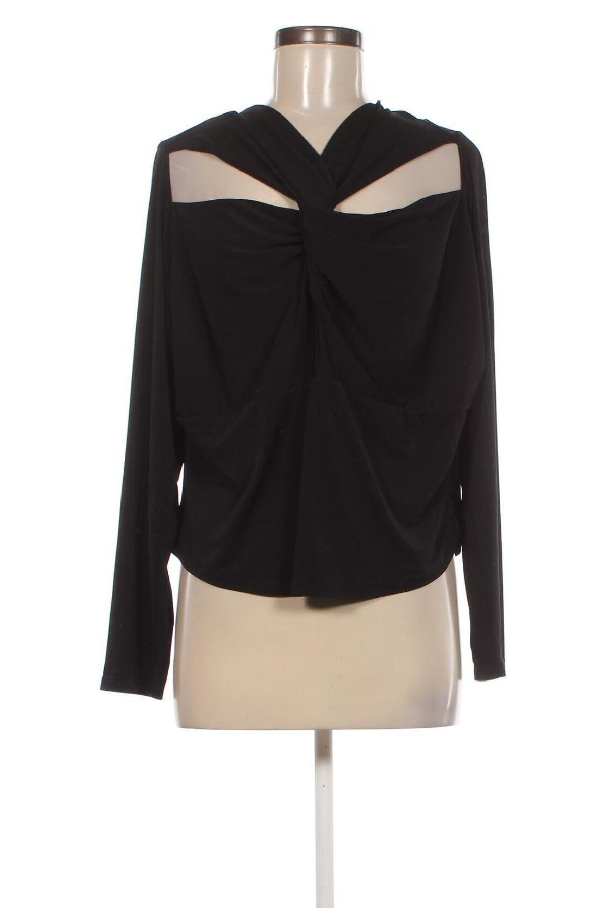 Дамска блуза Even&Odd, Размер 3XL, Цвят Черен, Цена 18,60 лв.