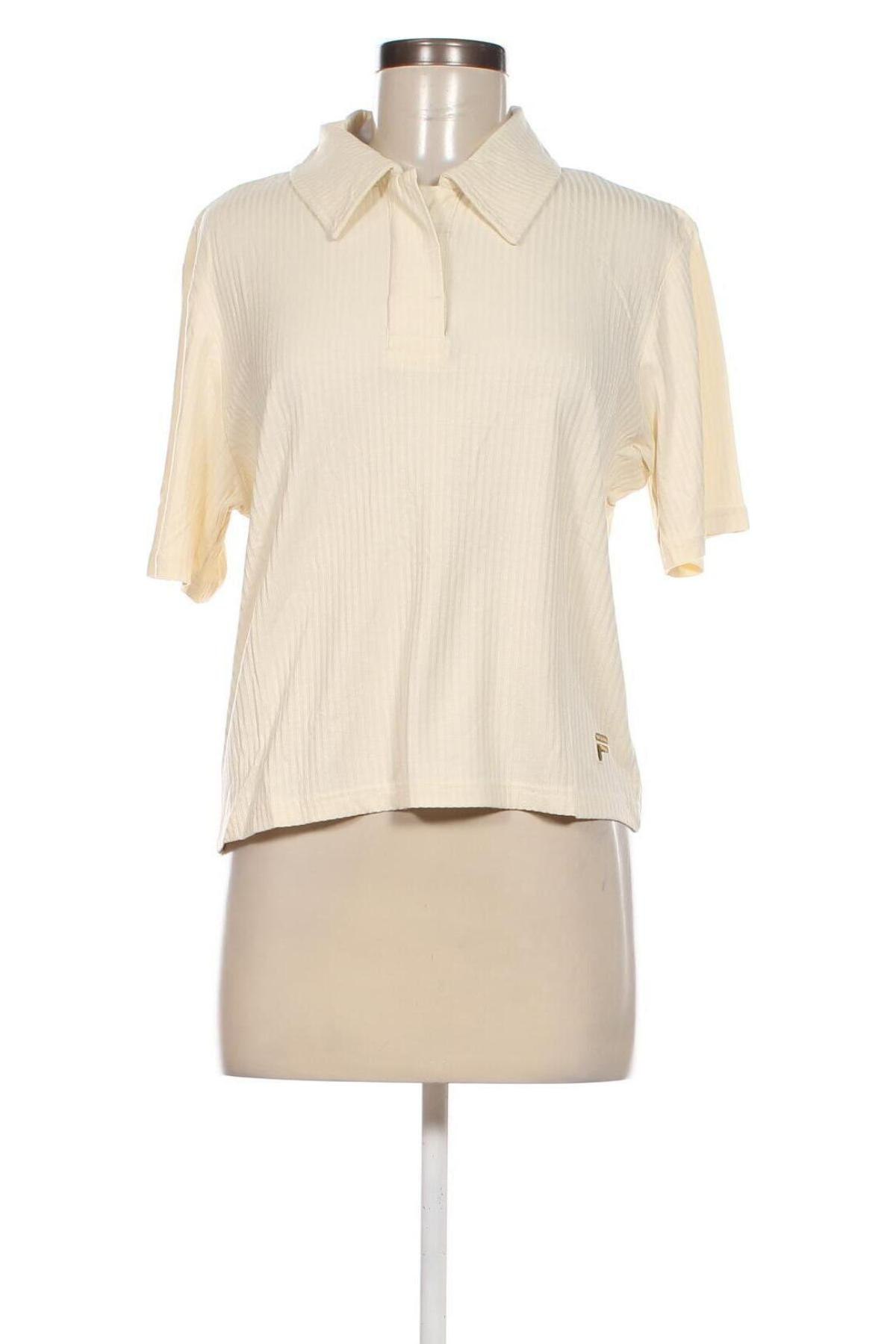 Дамска блуза FILA, Размер S, Цвят Екрю, Цена 38,50 лв.