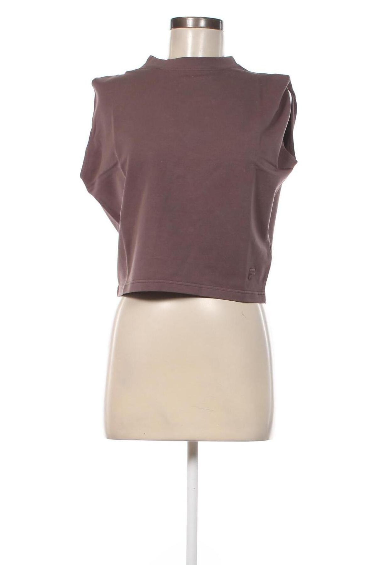 Γυναικεία μπλούζα FILA, Μέγεθος XS, Χρώμα Καφέ, Τιμή 30,62 €