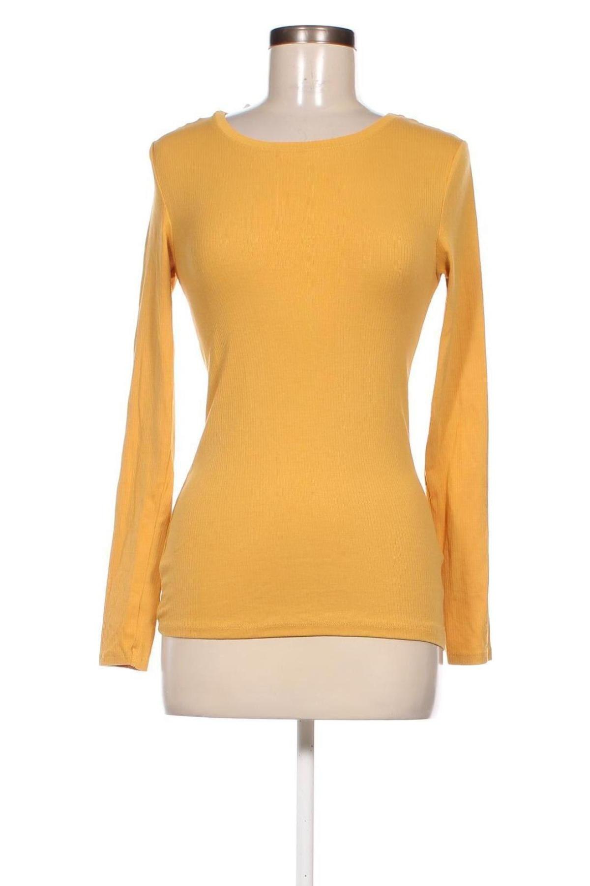 Дамска блуза FSBN Sister, Размер M, Цвят Жълт, Цена 11,73 лв.
