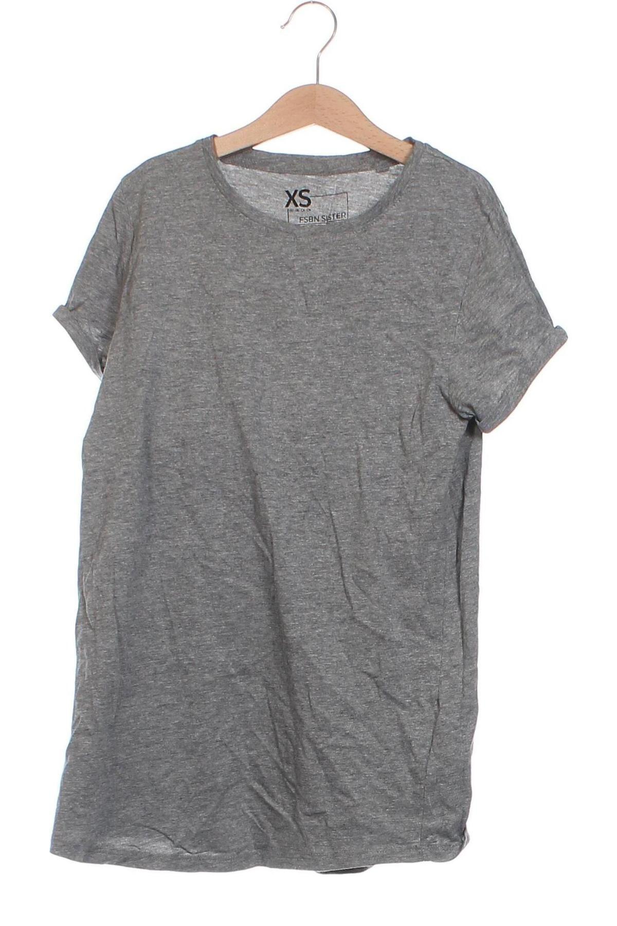 Γυναικεία μπλούζα FSBN Sister, Μέγεθος XS, Χρώμα Γκρί, Τιμή 5,83 €