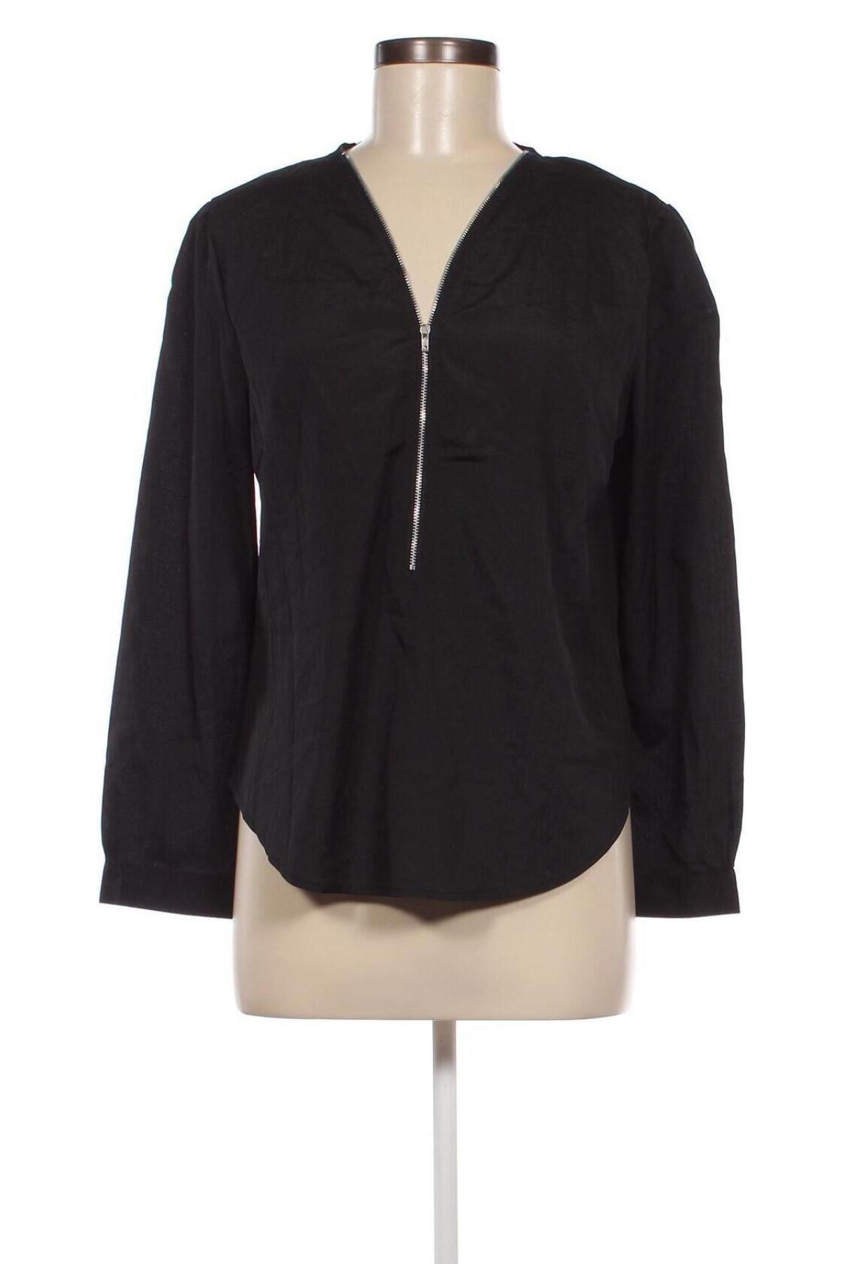 Дамска блуза Fancyqube, Размер M, Цвят Черен, Цена 10,45 лв.