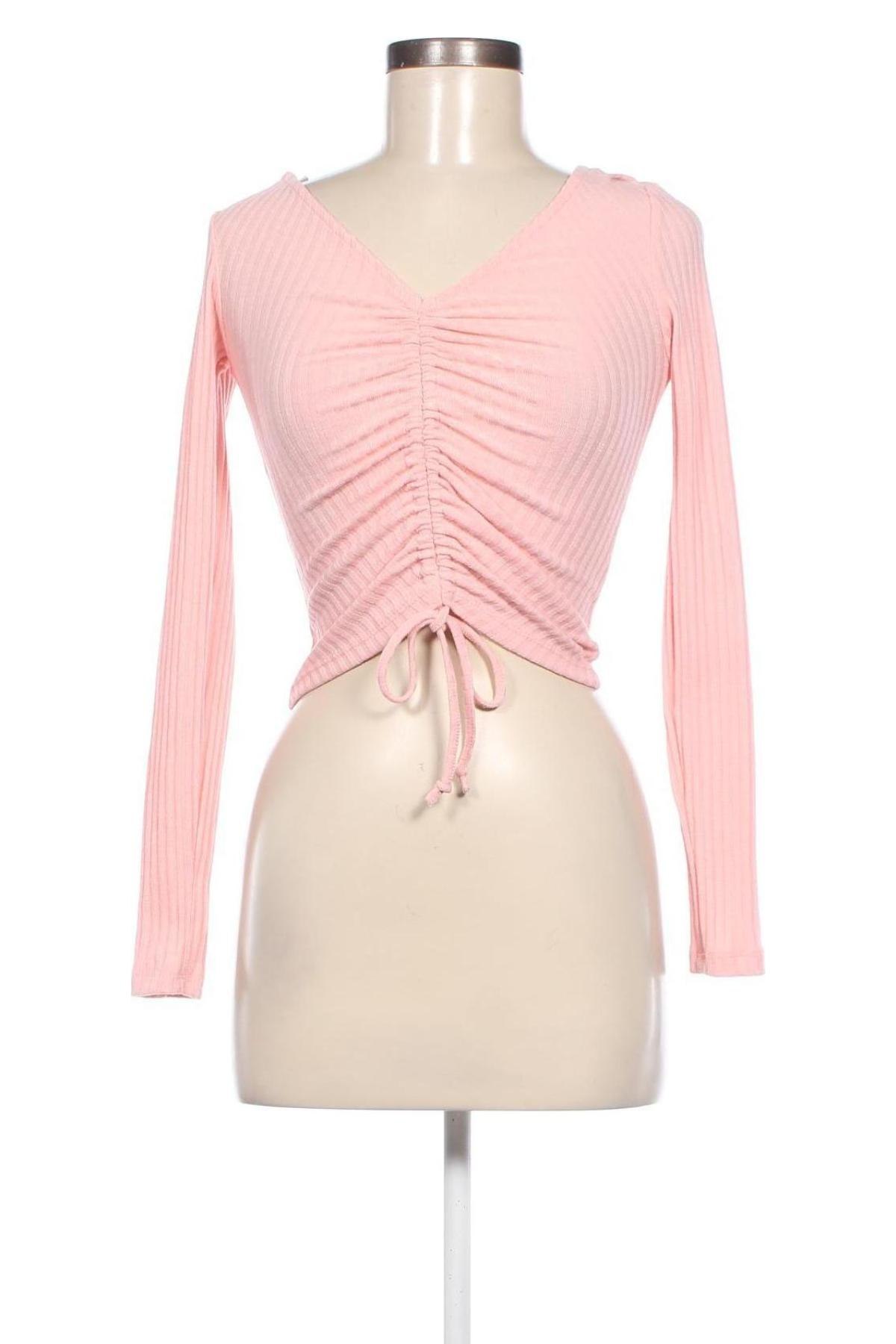 Дамска блуза Fb Sister, Размер XXS, Цвят Розов, Цена 8,55 лв.
