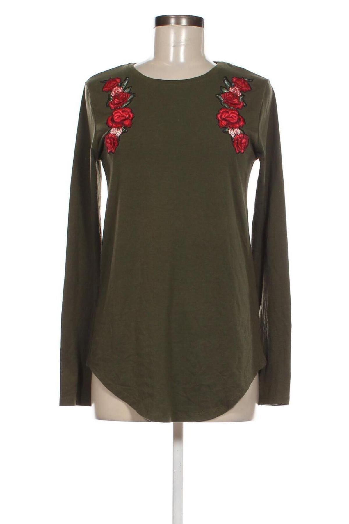 Дамска блуза Fb Sister, Размер S, Цвят Зелен, Цена 7,60 лв.