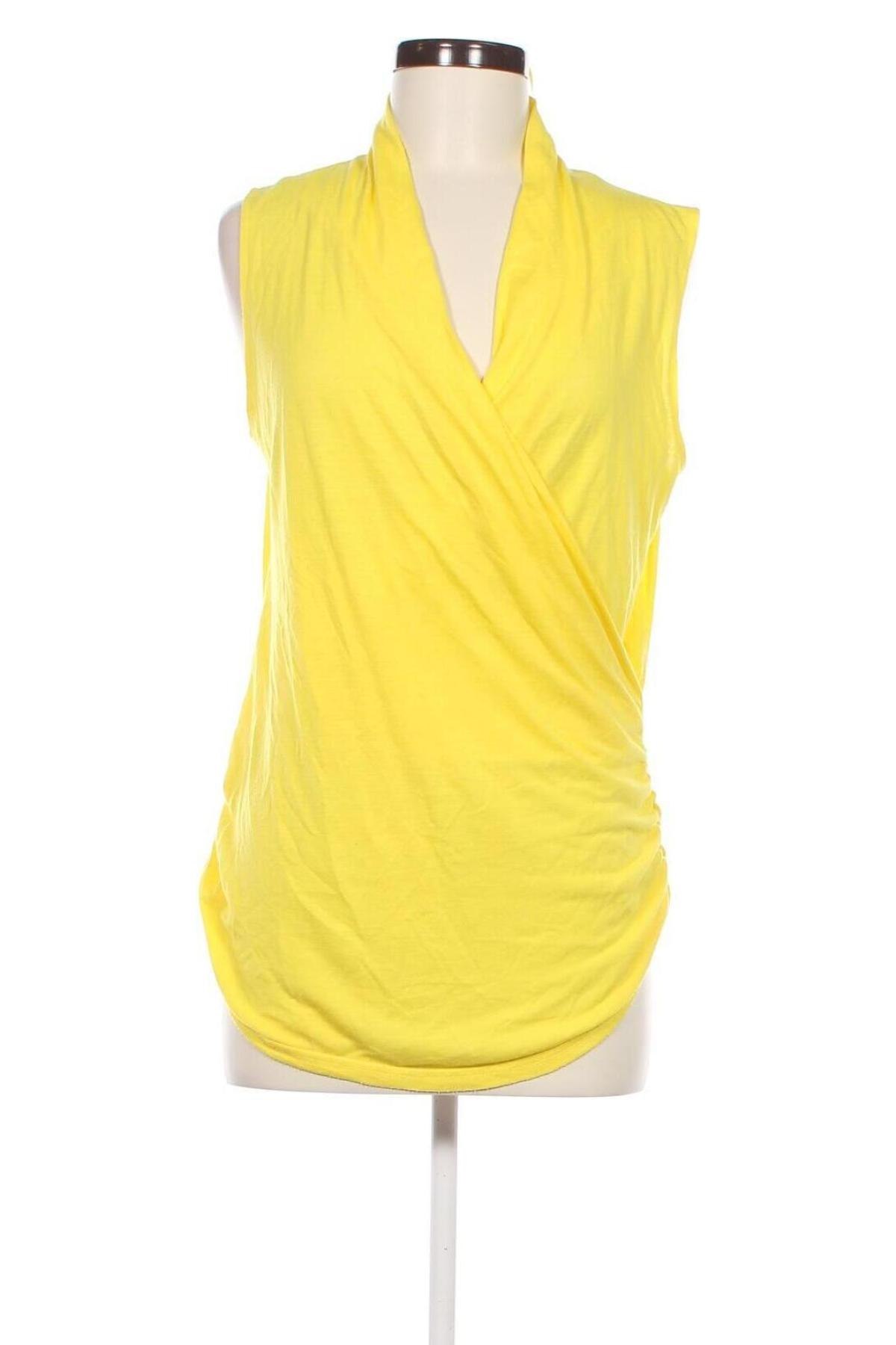 Дамска блуза Flame, Размер M, Цвят Жълт, Цена 11,40 лв.
