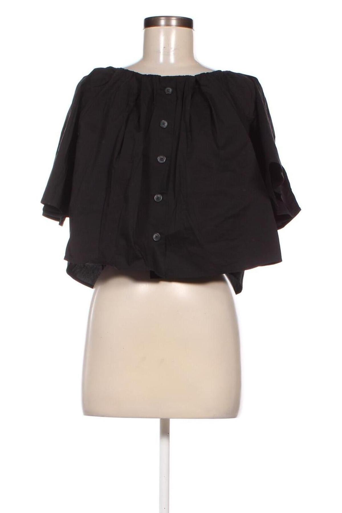 Дамска блуза Forever 21, Размер M, Цвят Черен, Цена 12,00 лв.