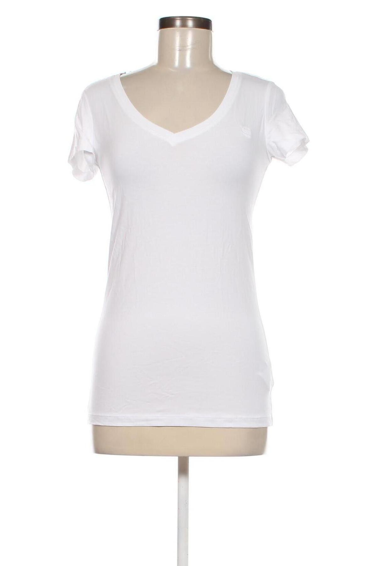 Damen T-Shirt G-Star Raw, Größe M, Farbe Weiß, Preis € 14,40