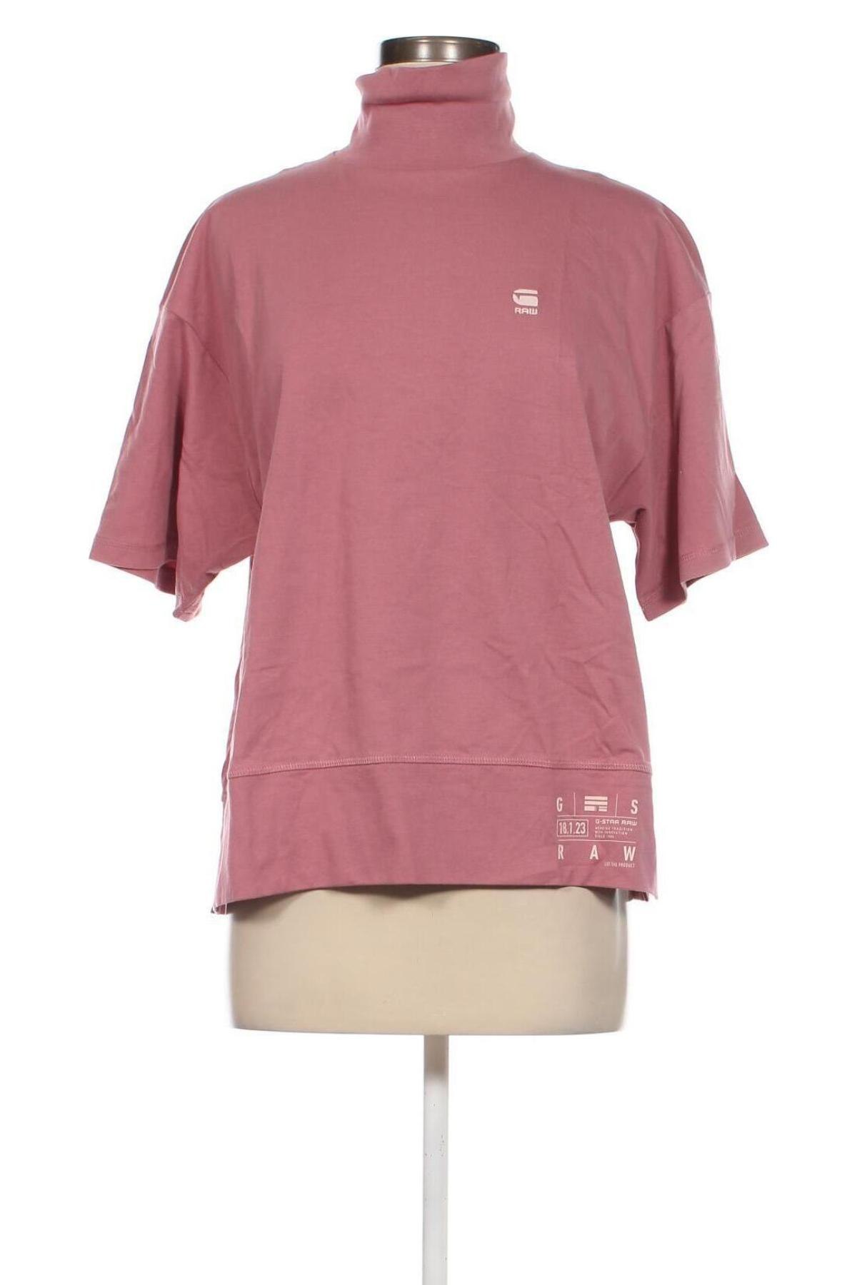 Γυναικεία μπλούζα G-Star Raw, Μέγεθος S, Χρώμα Ρόζ , Τιμή 21,03 €