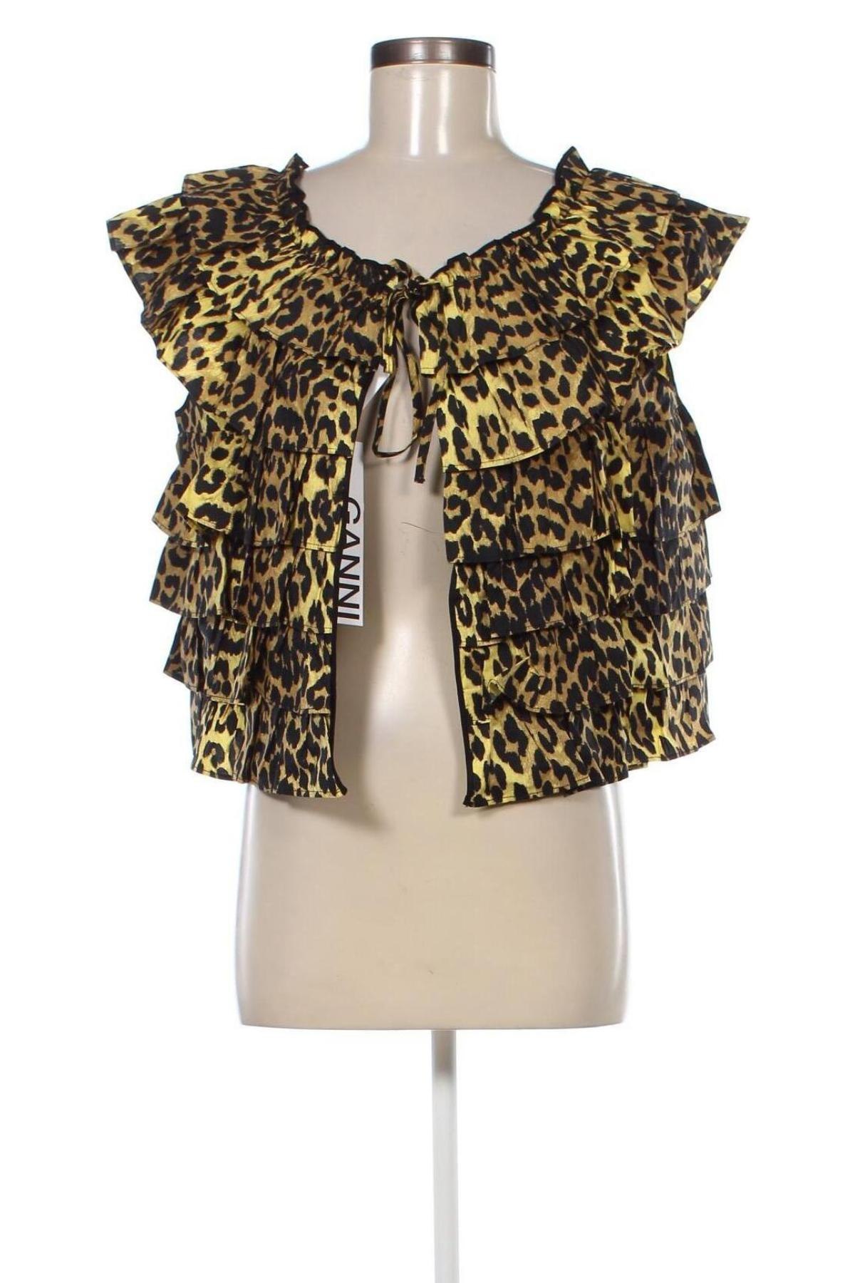 Дамска блуза Ganni, Размер M, Цвят Многоцветен, Цена 96,60 лв.