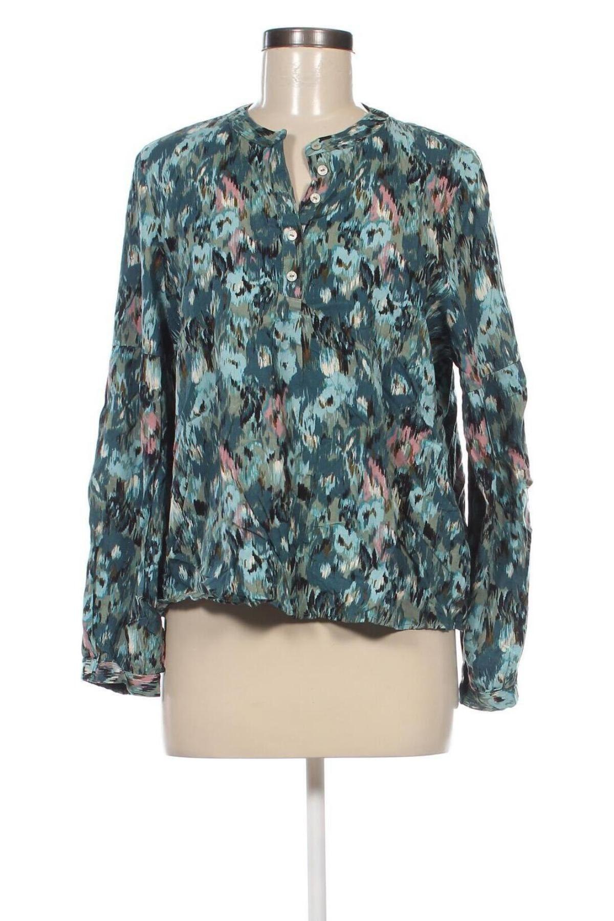 Γυναικεία μπλούζα Garcia, Μέγεθος L, Χρώμα Πολύχρωμο, Τιμή 10,52 €