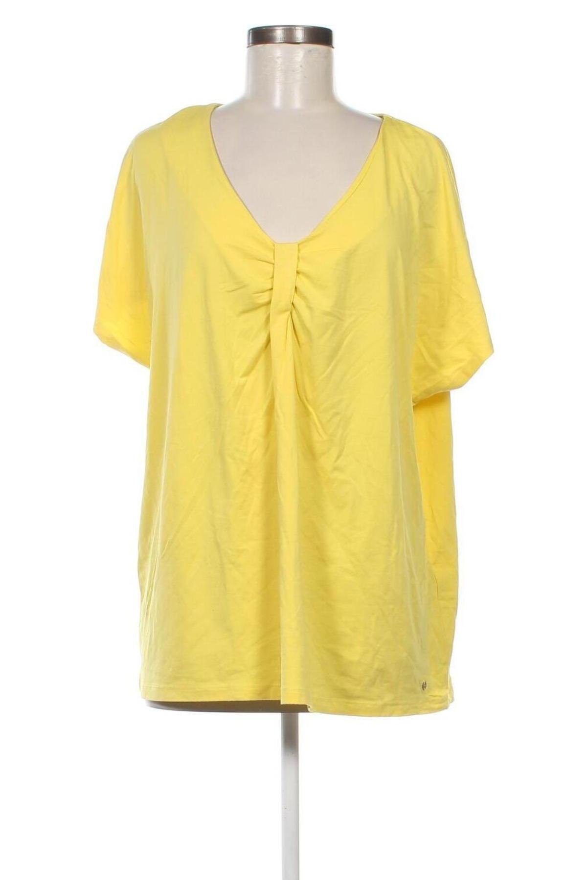 Γυναικεία μπλούζα Gerry Weber, Μέγεθος XXL, Χρώμα Κίτρινο, Τιμή 16,33 €