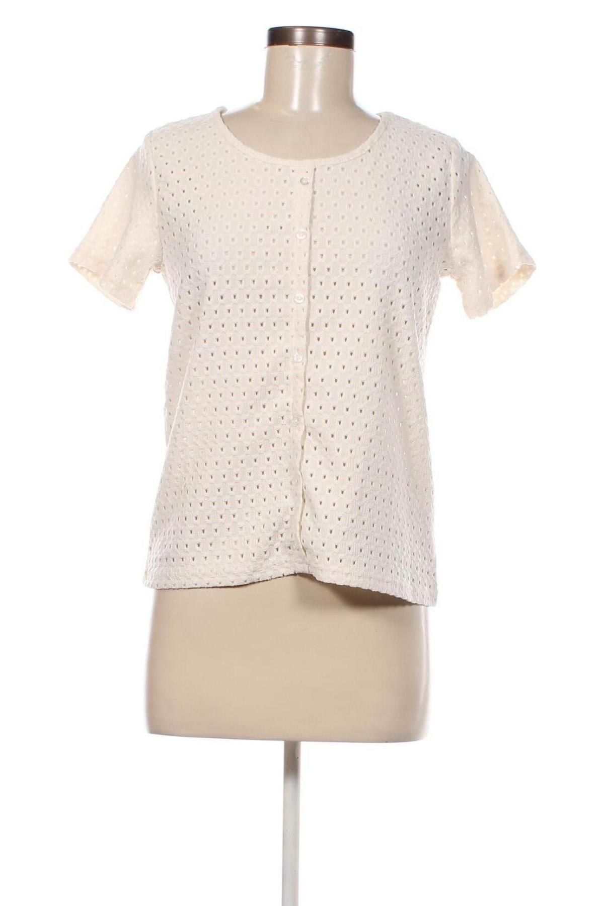 Γυναικεία μπλούζα Gina, Μέγεθος S, Χρώμα Εκρού, Τιμή 4,11 €