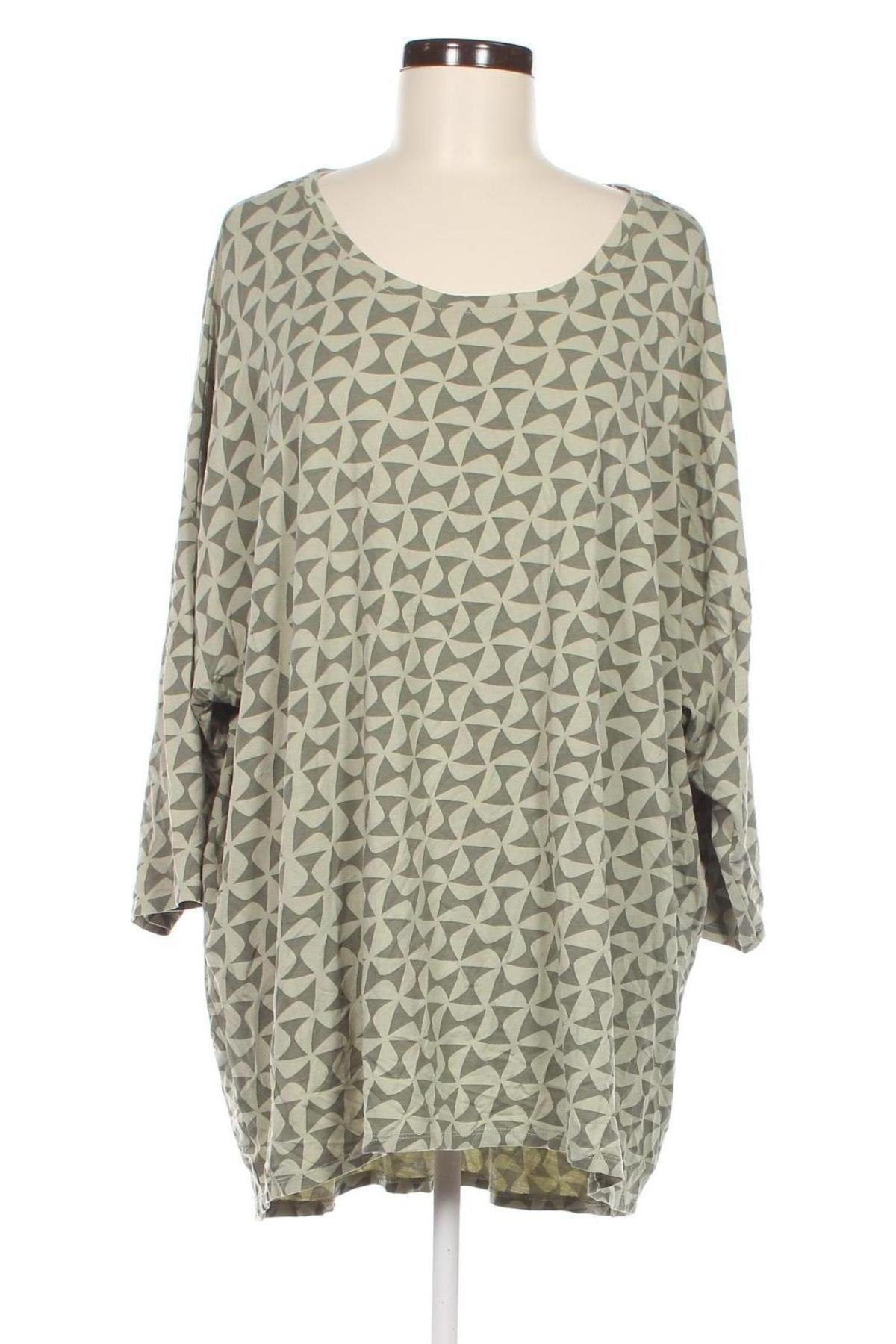 Γυναικεία μπλούζα Gina Benotti, Μέγεθος XXL, Χρώμα Πράσινο, Τιμή 6,11 €