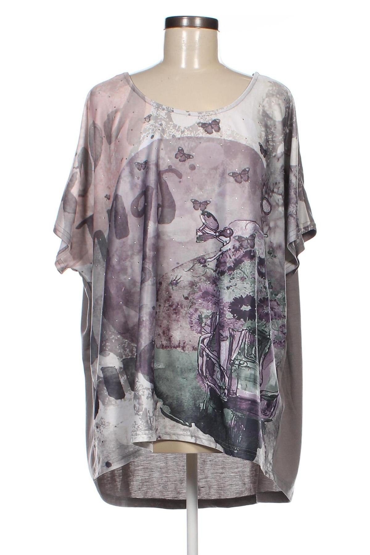 Damen Shirt Gina Benotti, Größe XXL, Farbe Mehrfarbig, Preis € 6,00