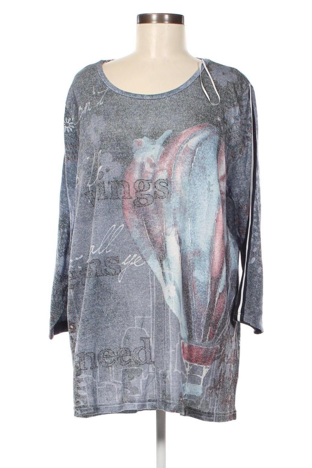 Дамска блуза Gina Benotti, Размер L, Цвят Син, Цена 9,50 лв.