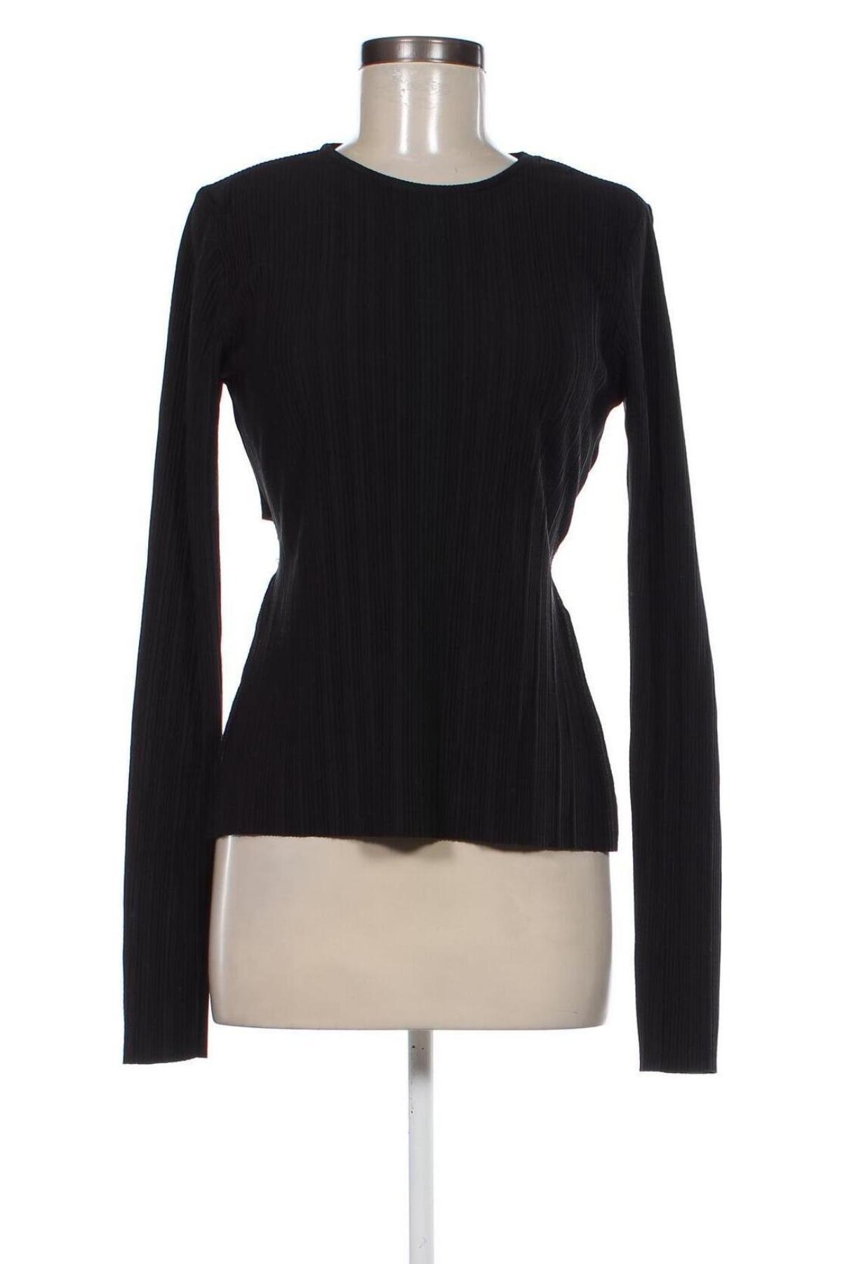 Γυναικεία μπλούζα Gina Tricot, Μέγεθος M, Χρώμα Μαύρο, Τιμή 11,86 €