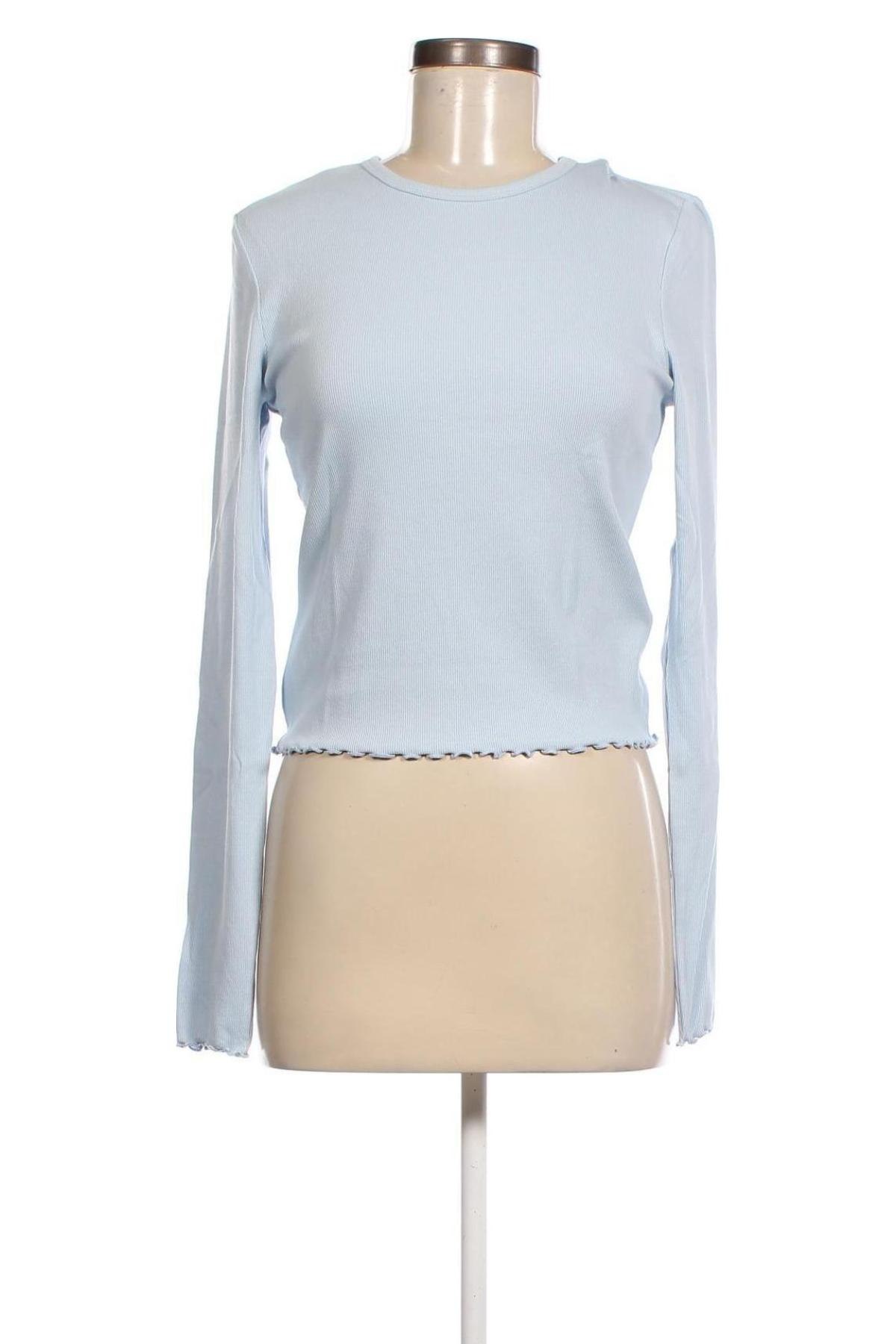 Дамска блуза Gina Tricot, Размер S, Цвят Син, Цена 23,00 лв.