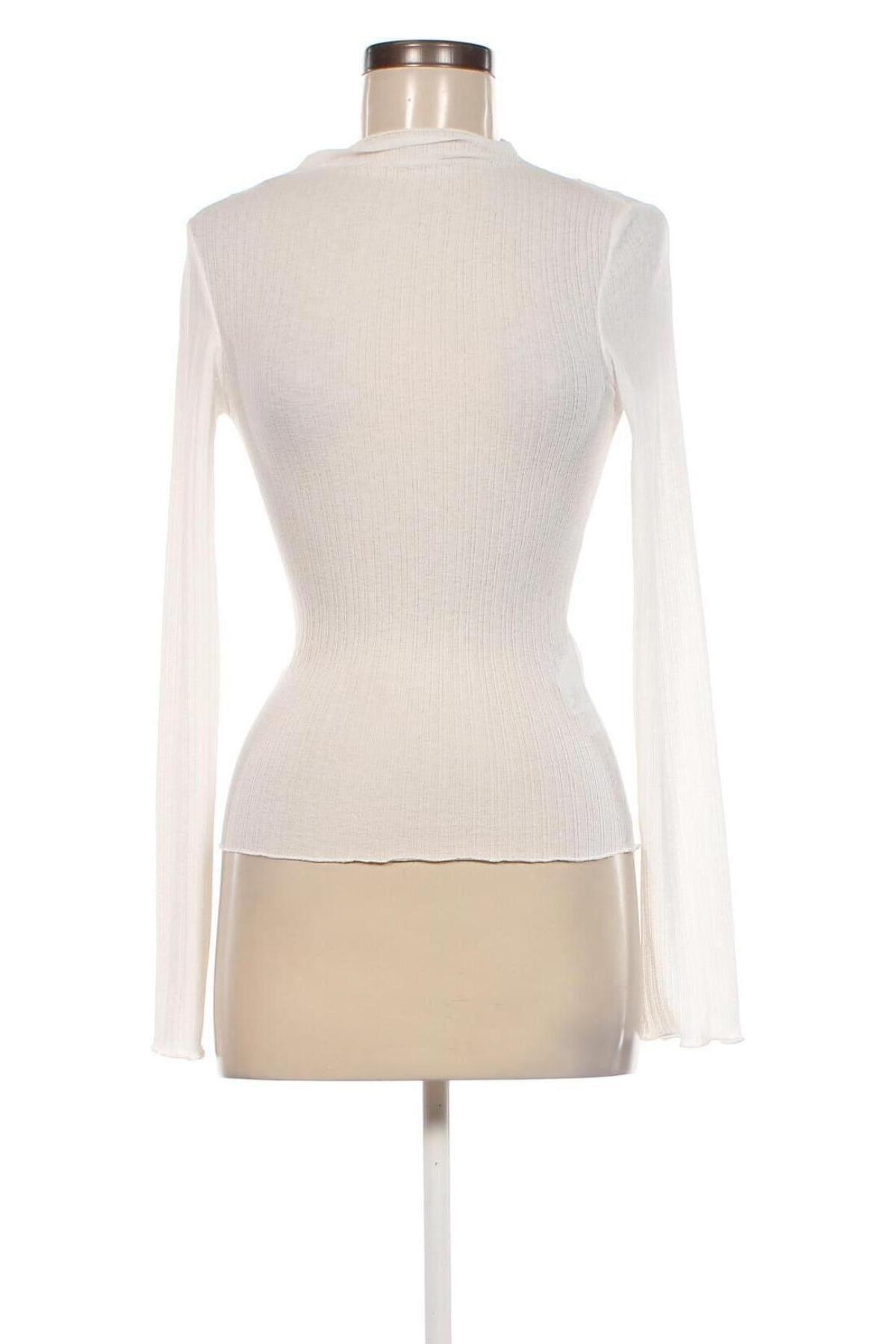 Γυναικεία μπλούζα Gina Tricot, Μέγεθος S, Χρώμα Λευκό, Τιμή 11,86 €
