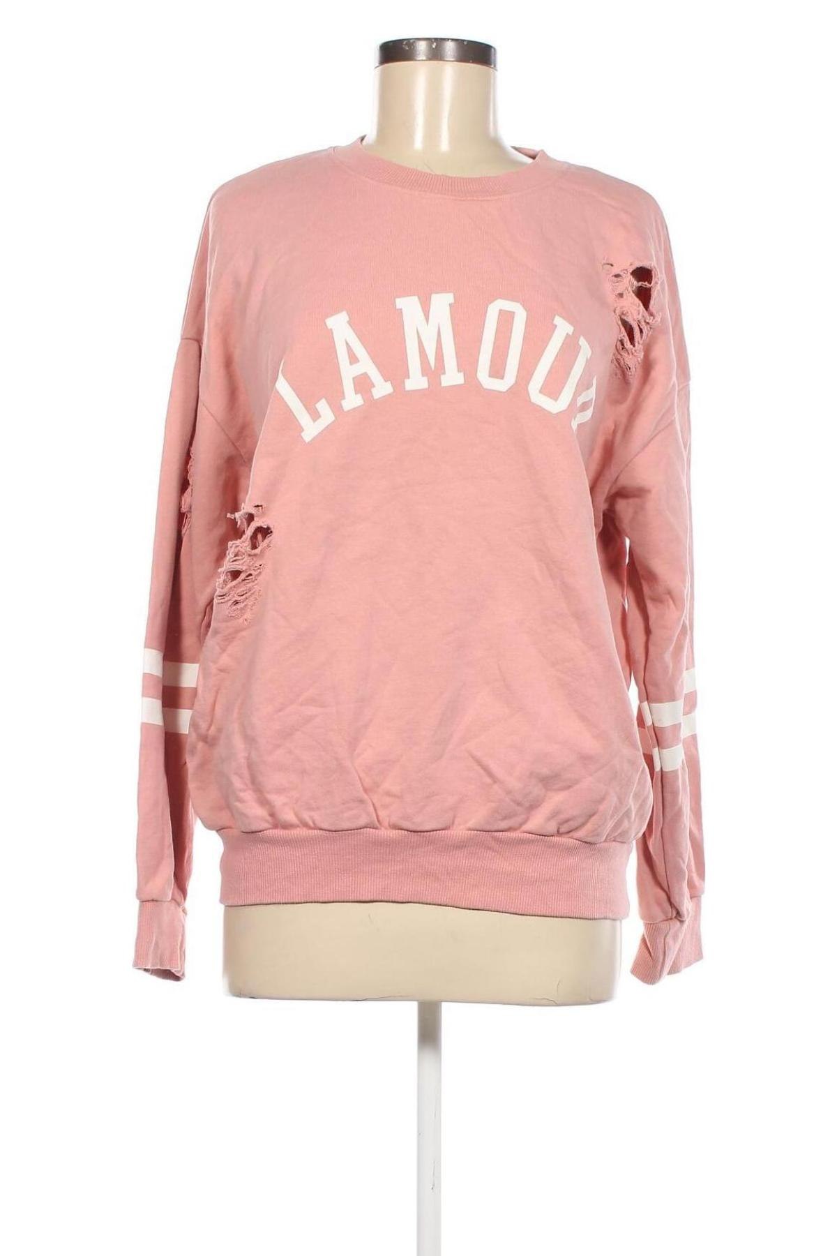 Γυναικεία μπλούζα Gina Tricot, Μέγεθος M, Χρώμα Ρόζ , Τιμή 5,57 €