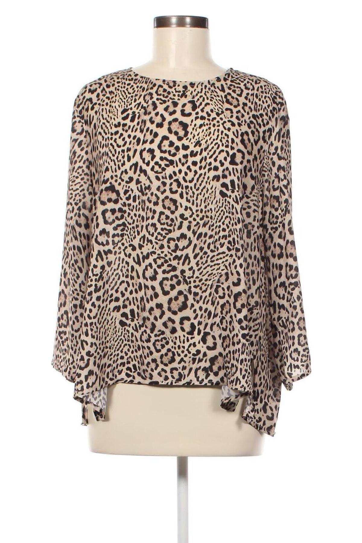Γυναικεία μπλούζα Gina Tricot, Μέγεθος XL, Χρώμα Πολύχρωμο, Τιμή 12,37 €