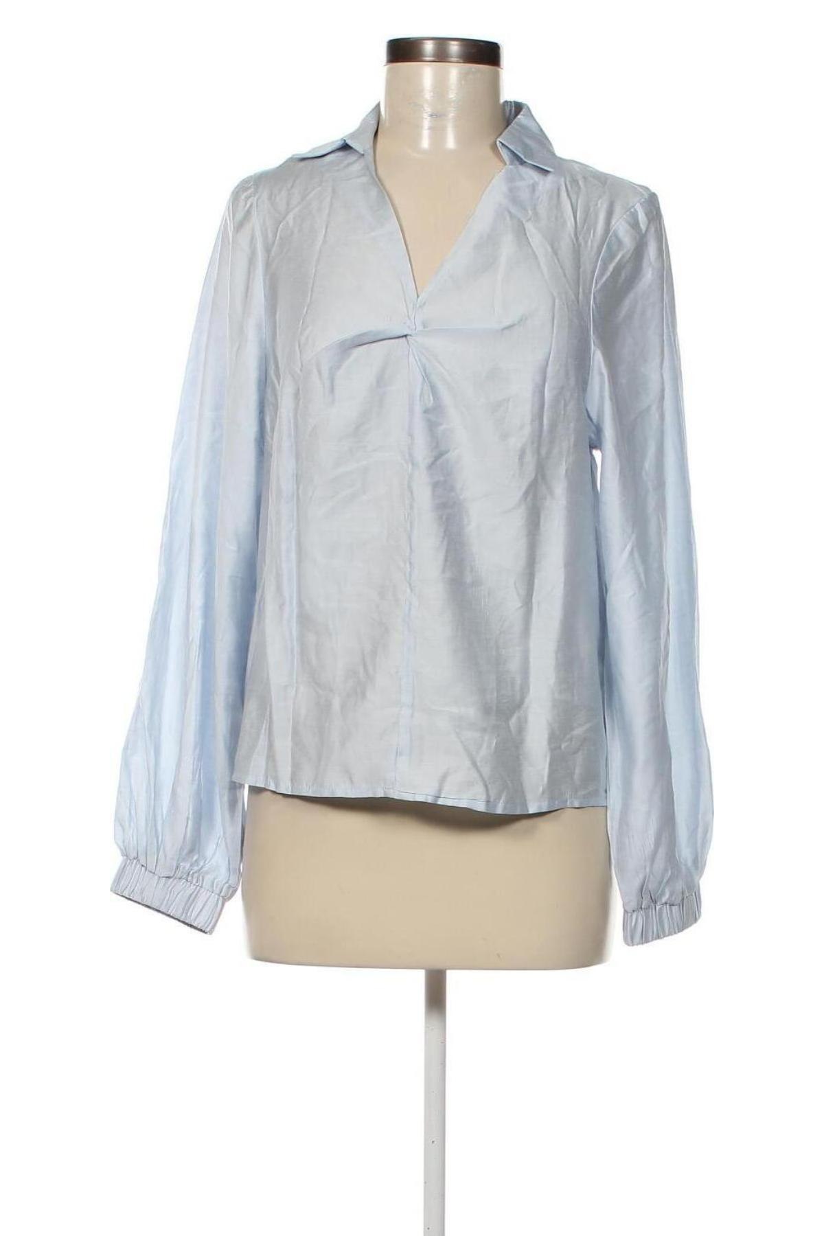 Γυναικεία μπλούζα Guido Maria Kretschmer for About You, Μέγεθος XS, Χρώμα Μπλέ, Τιμή 15,88 €