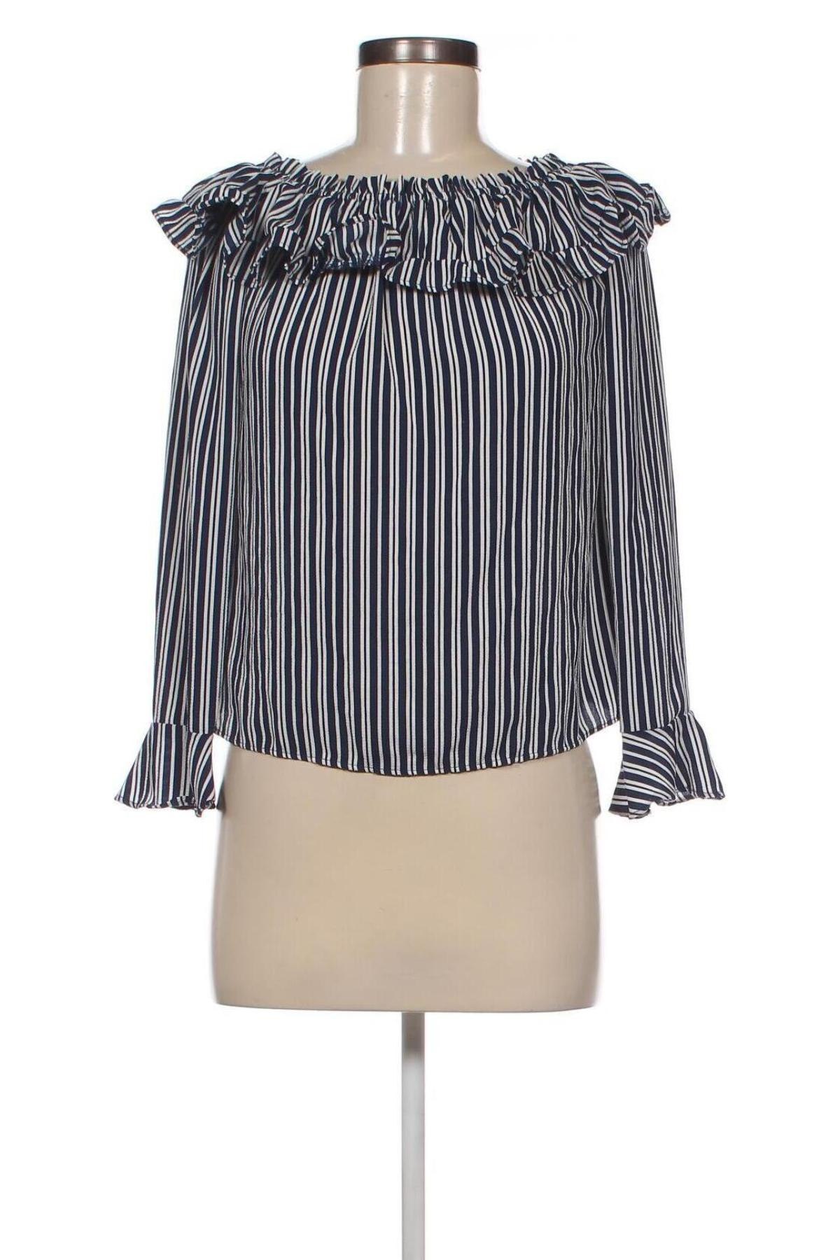 Дамска блуза H&M, Размер M, Цвят Син, Цена 11,40 лв.