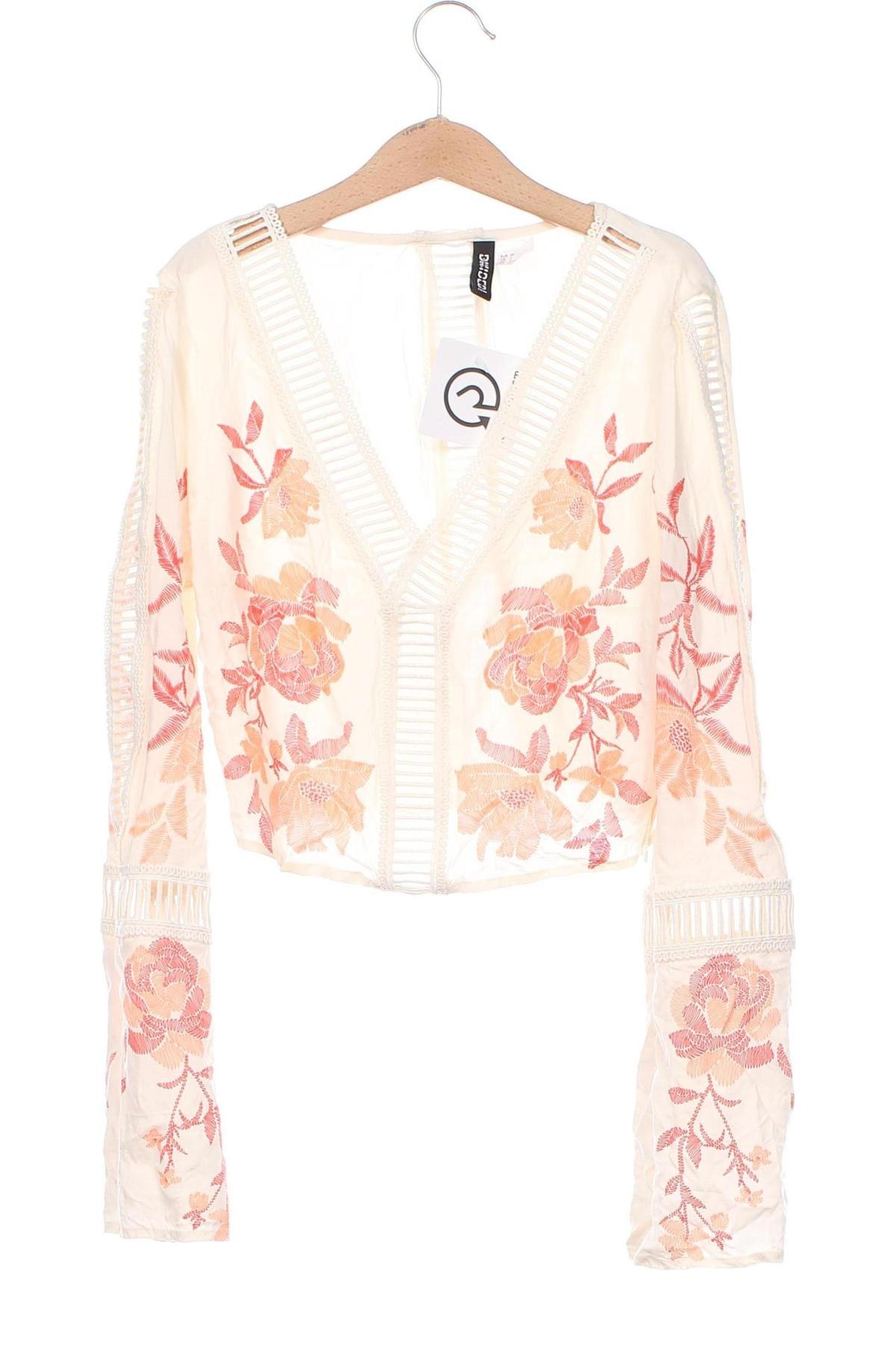 Дамска блуза H&M, Размер XS, Цвят Многоцветен, Цена 11,40 лв.
