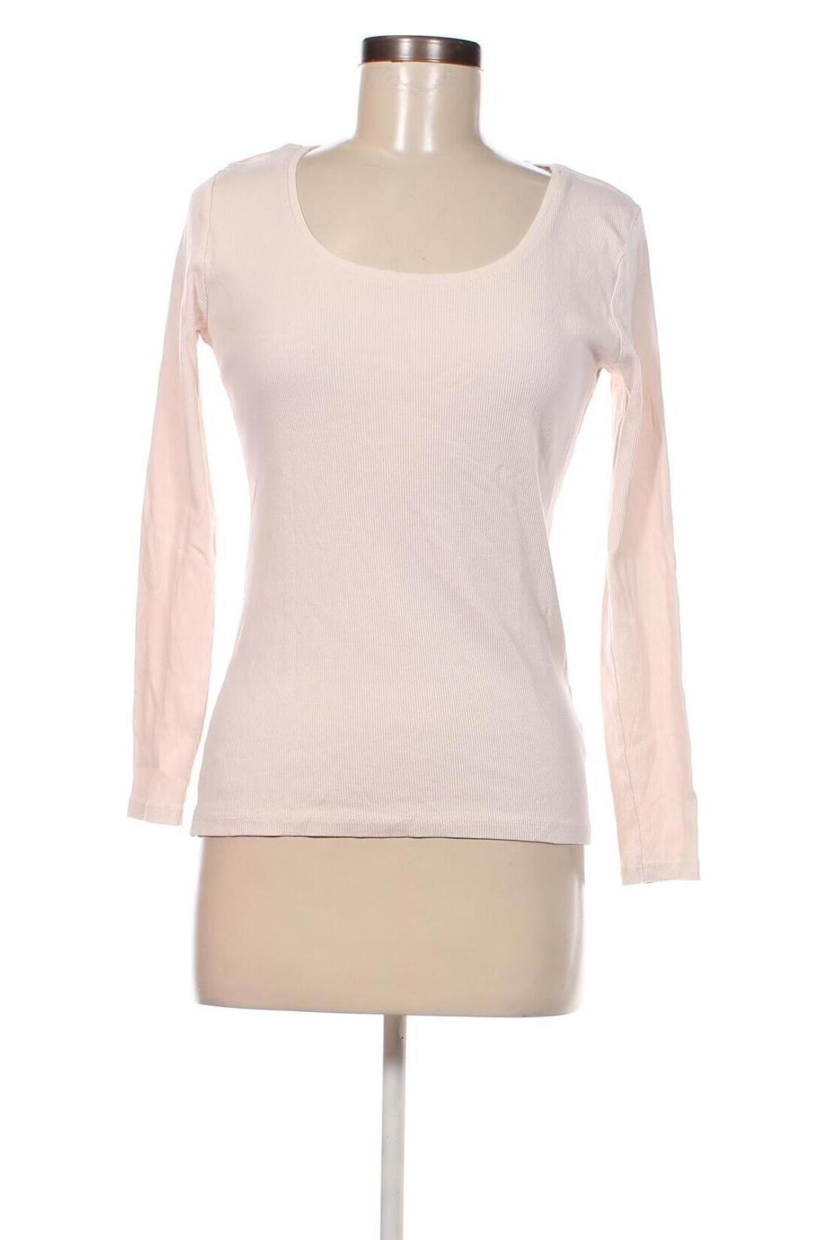 Γυναικεία μπλούζα H&M, Μέγεθος L, Χρώμα  Μπέζ, Τιμή 5,88 €