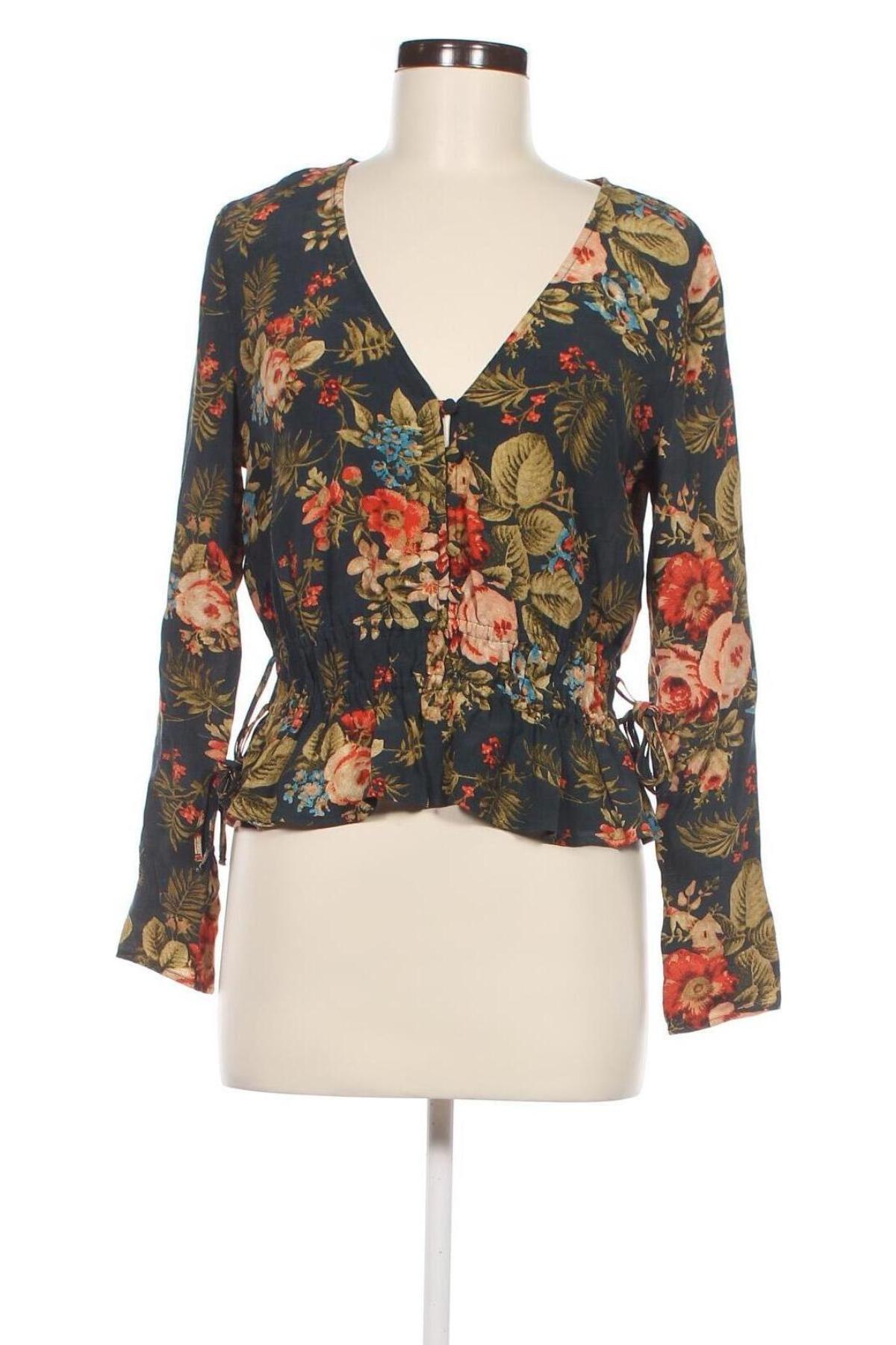 Дамска блуза H&M, Размер S, Цвят Многоцветен, Цена 10,85 лв.