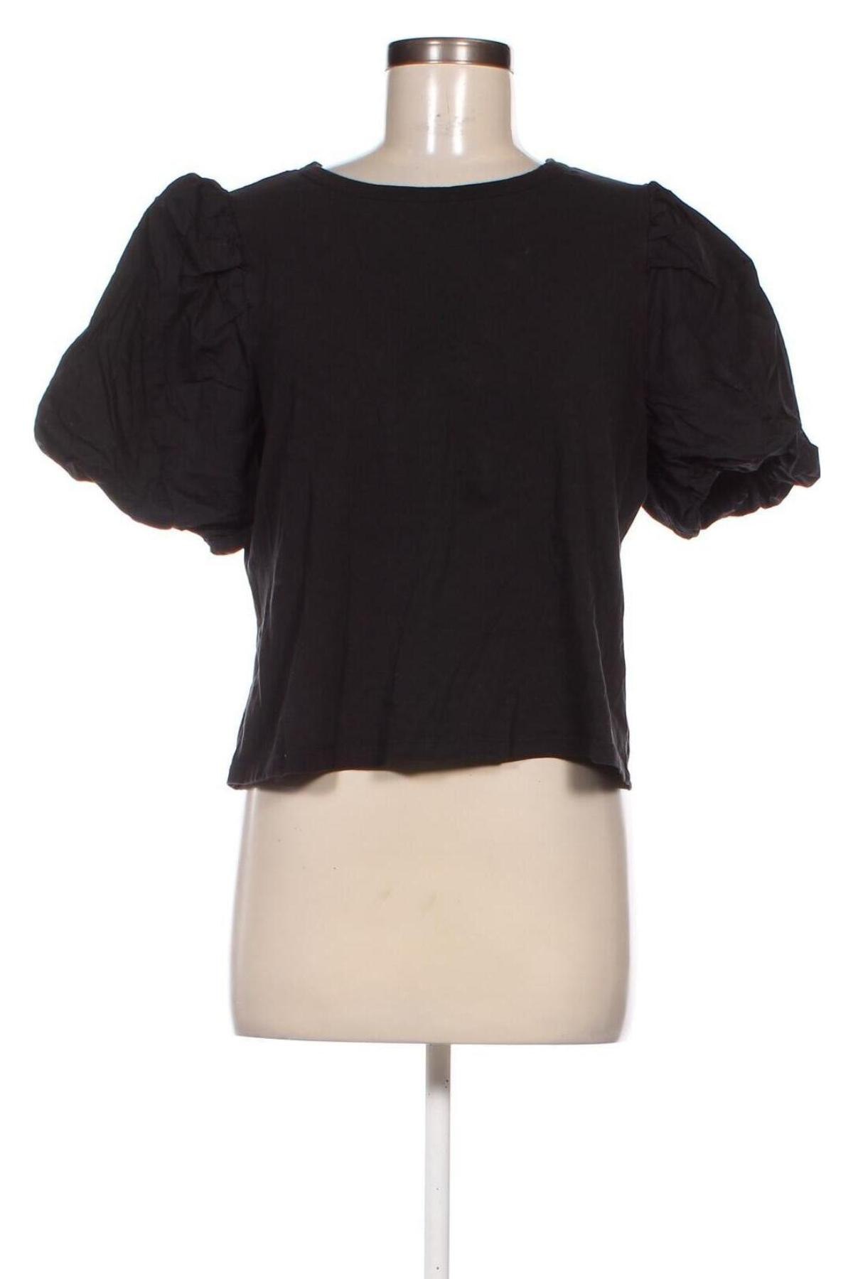 Дамска блуза H&M, Размер XL, Цвят Черен, Цена 11,42 лв.