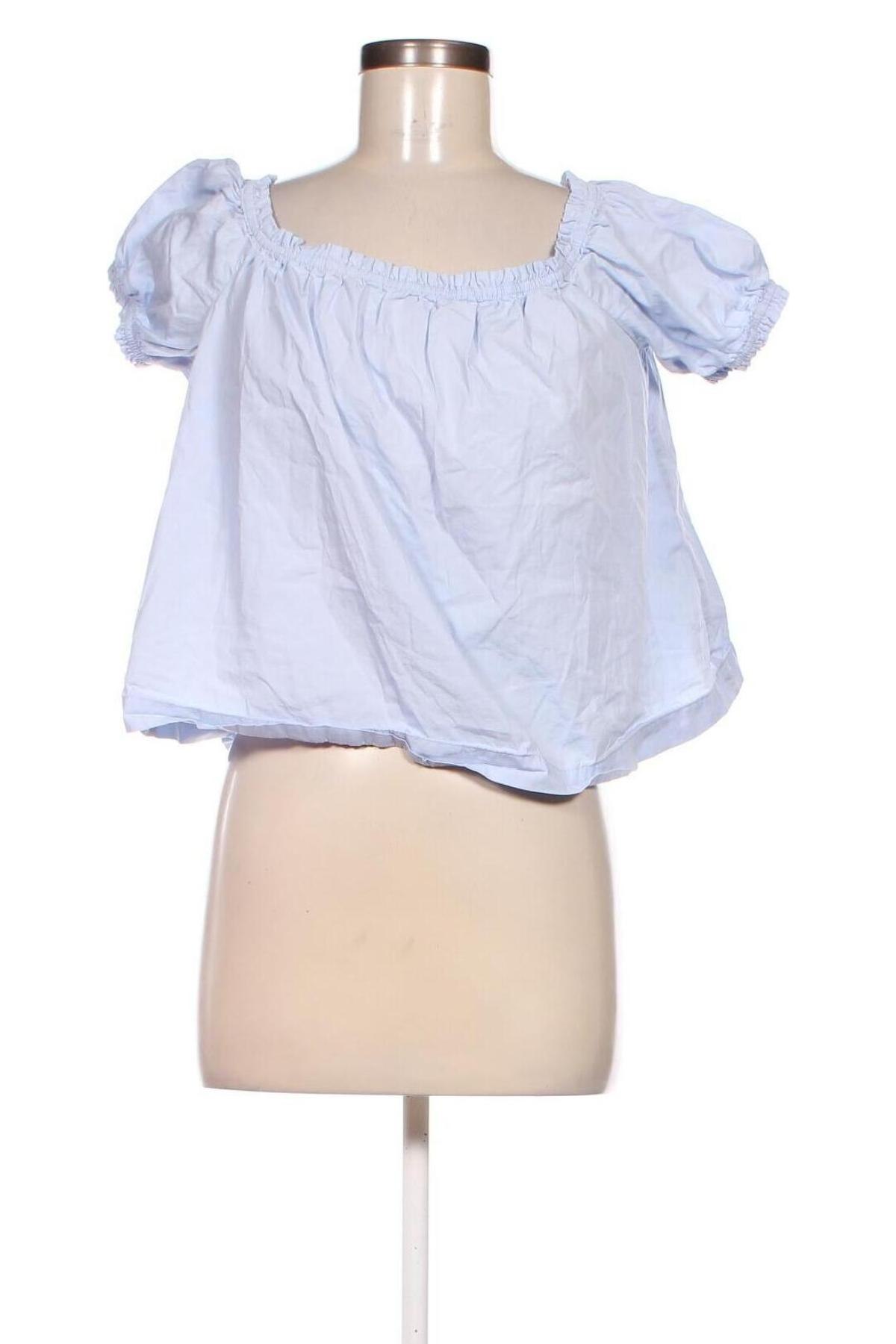 Дамска блуза H&M, Размер M, Цвят Син, Цена 11,42 лв.